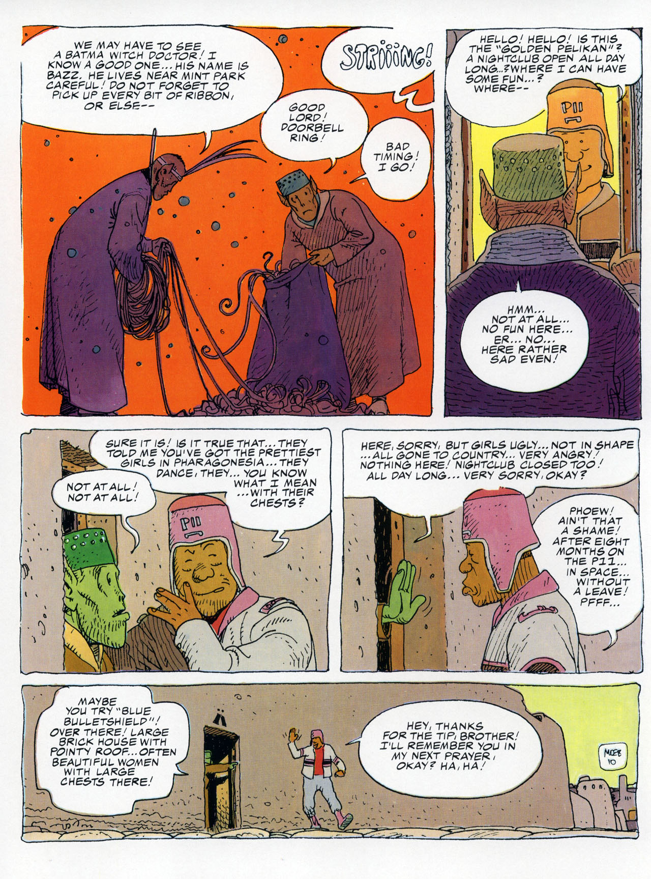 Read online Epic Graphic Novel: Moebius comic -  Issue # TPB 6 - 16