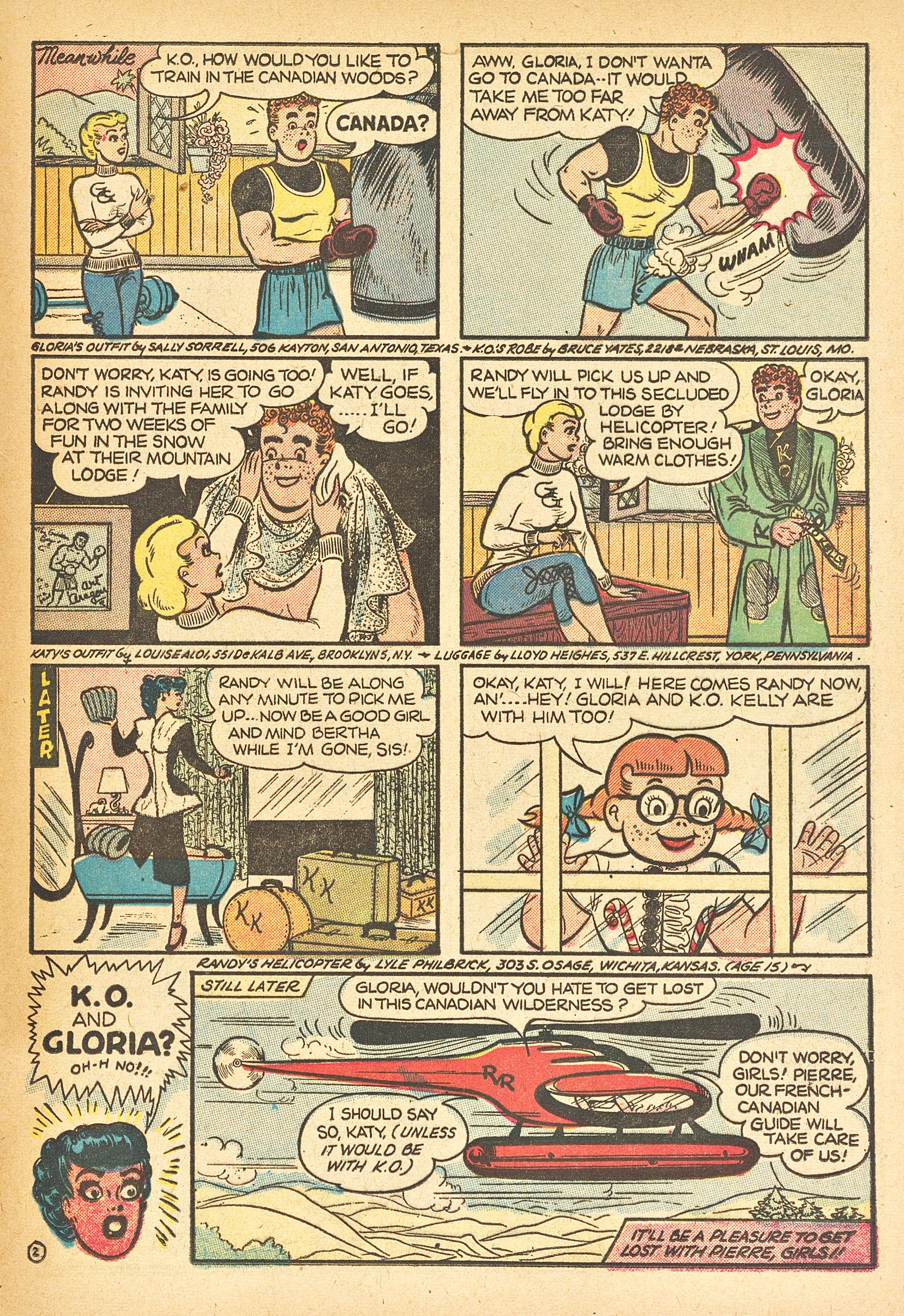 Read online Katy Keene (1949) comic -  Issue #20 - 25