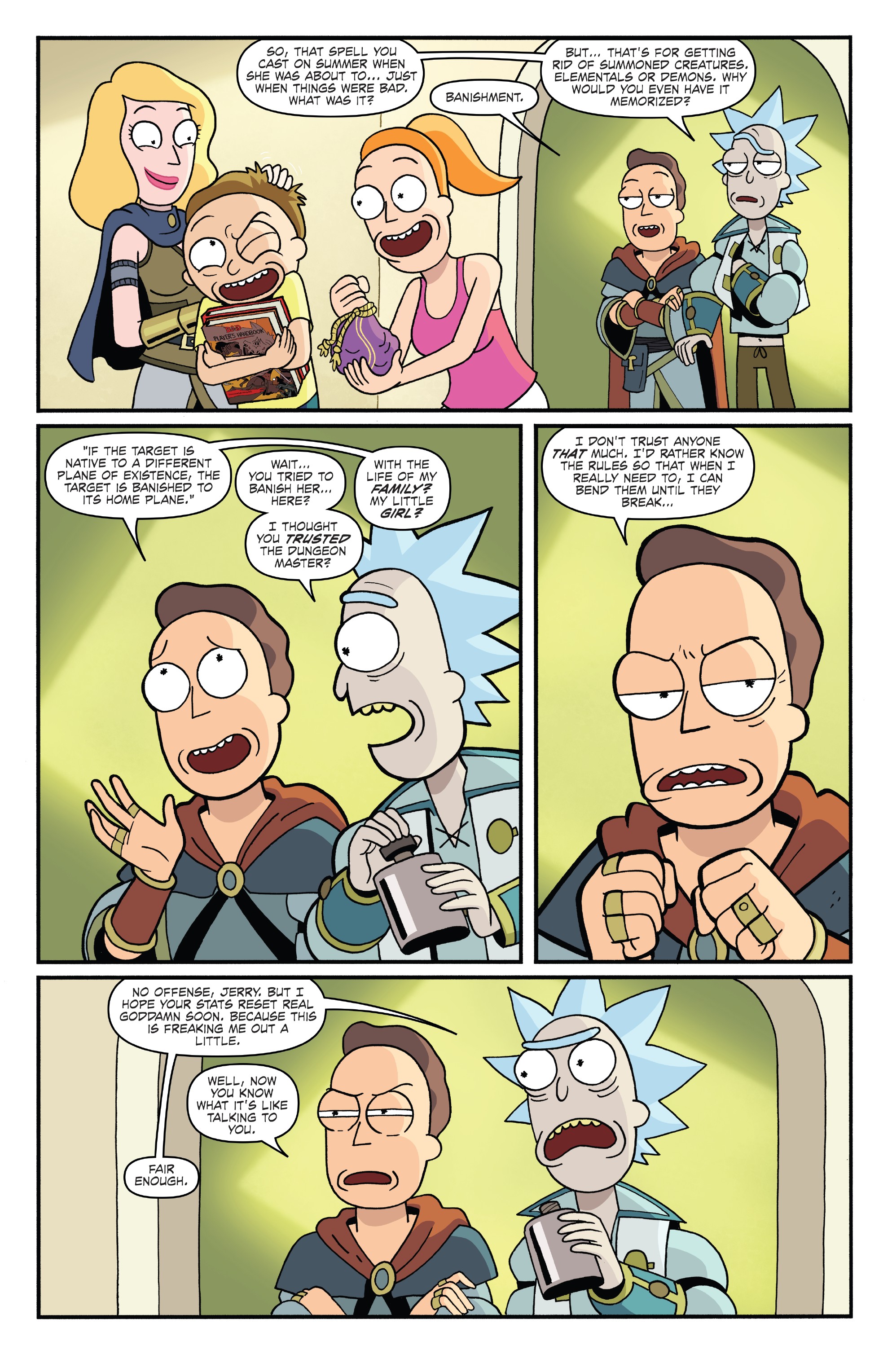 Read online Rick and Morty vs Dungeons & Dragons comic -  Issue #4 - 25