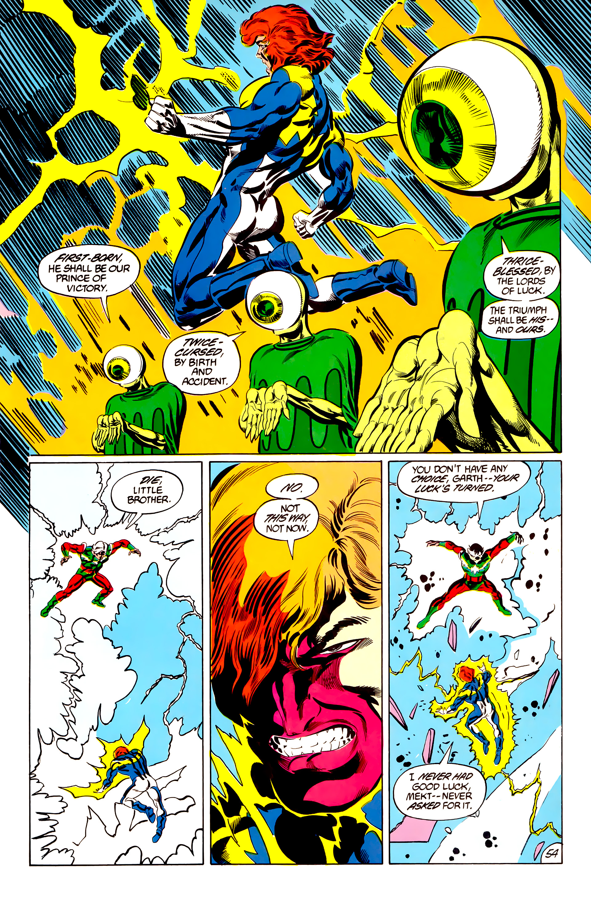 Read online Legion of Super-Heroes (1984) comic -  Issue #45 - 54