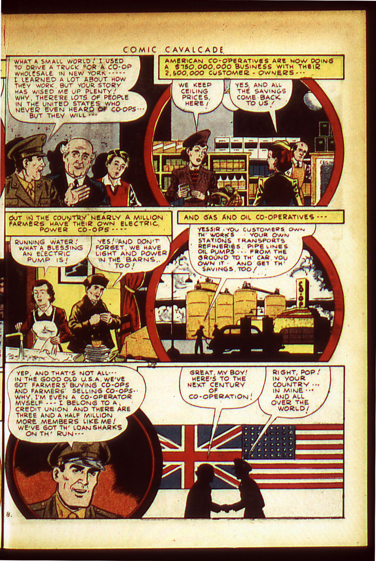 Read online Comic Cavalcade comic -  Issue #9 - 31