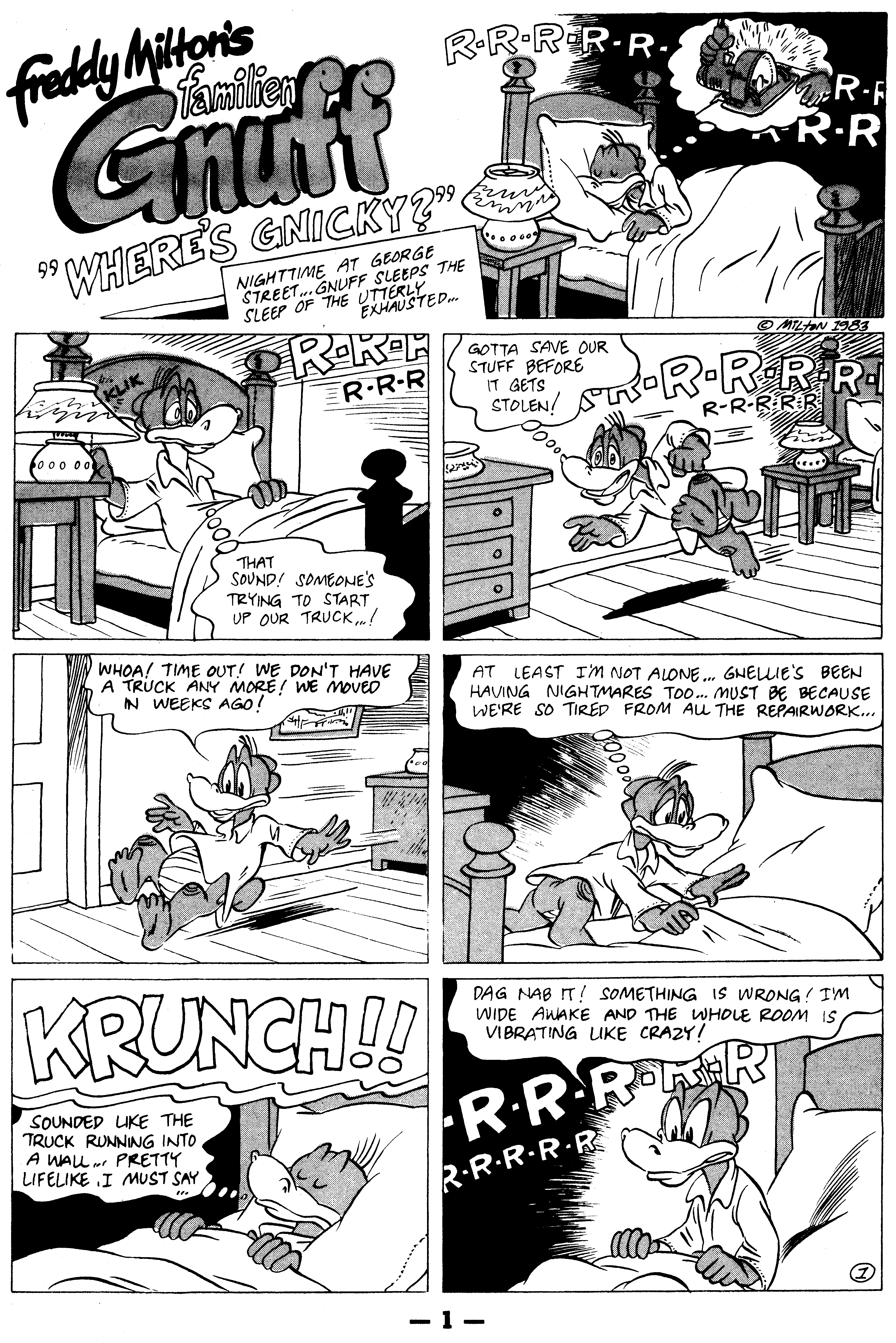 Read online Critters comic -  Issue #5 - 4