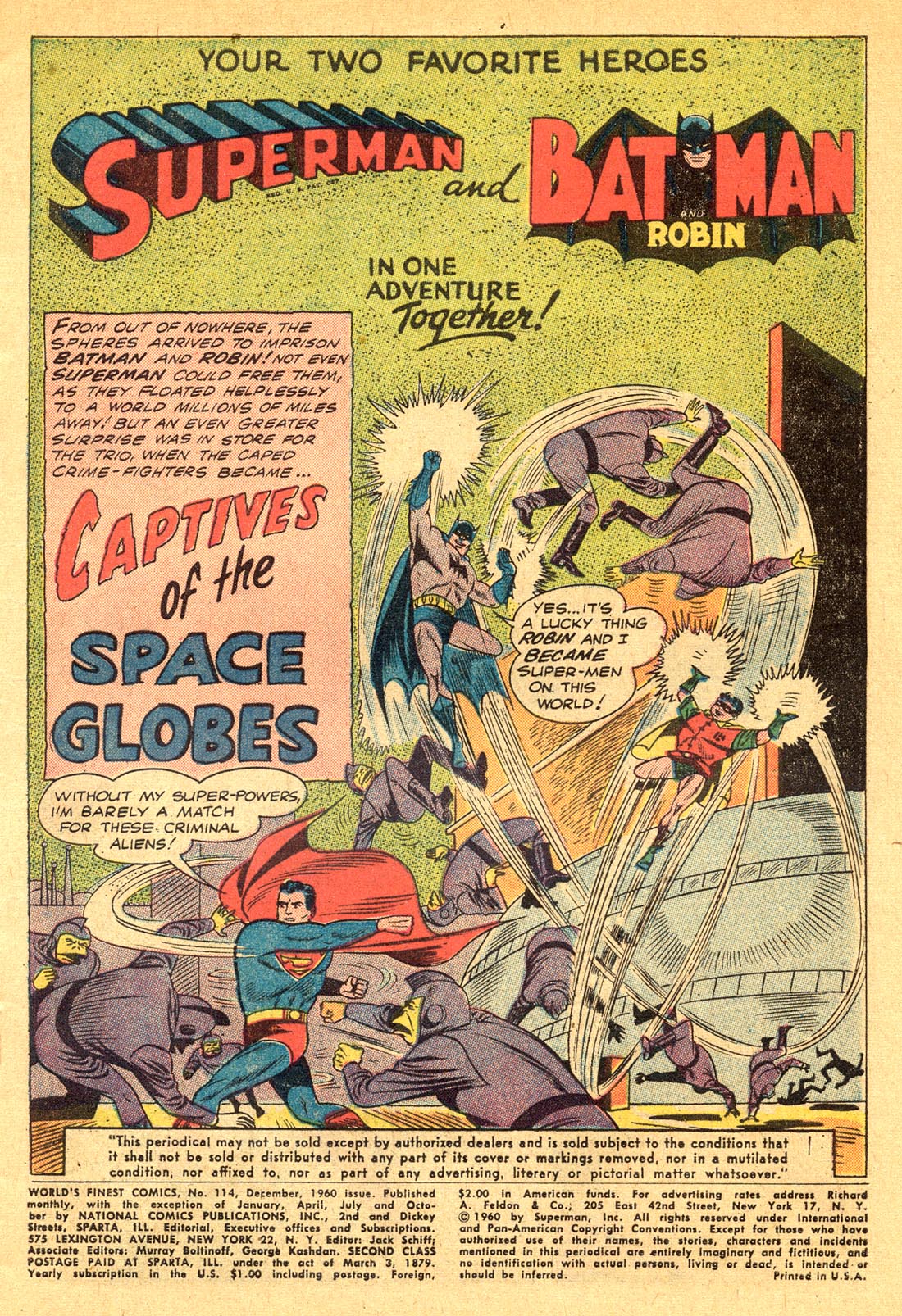 Read online World's Finest Comics comic -  Issue #114 - 3