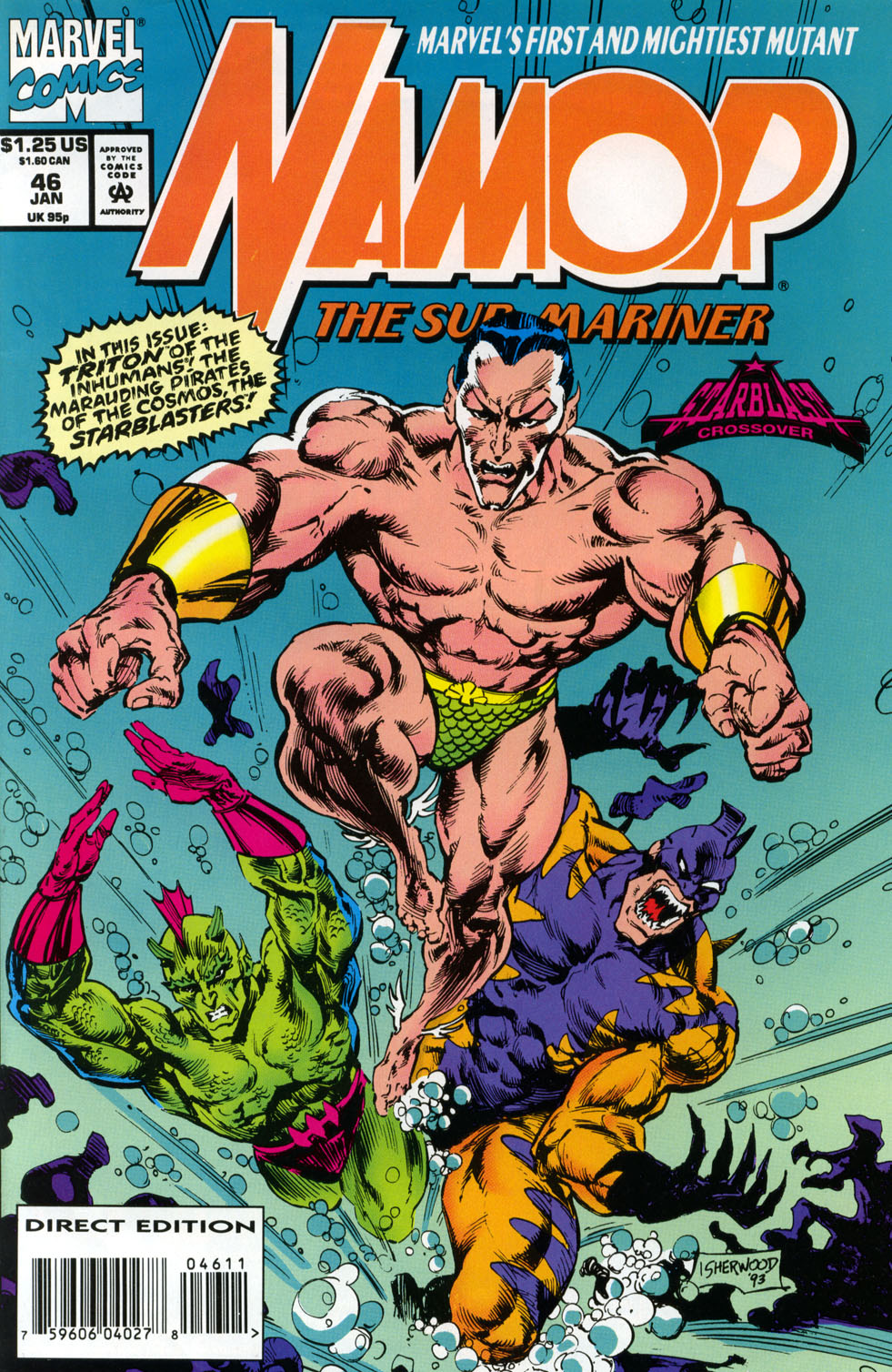Read online Namor, The Sub-Mariner comic -  Issue #46 - 1