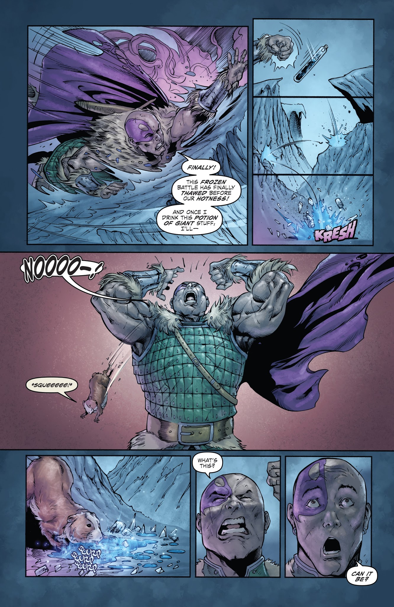 Read online Dungeons & Dragons: Frost Giant's Fury comic -  Issue #5 - 14