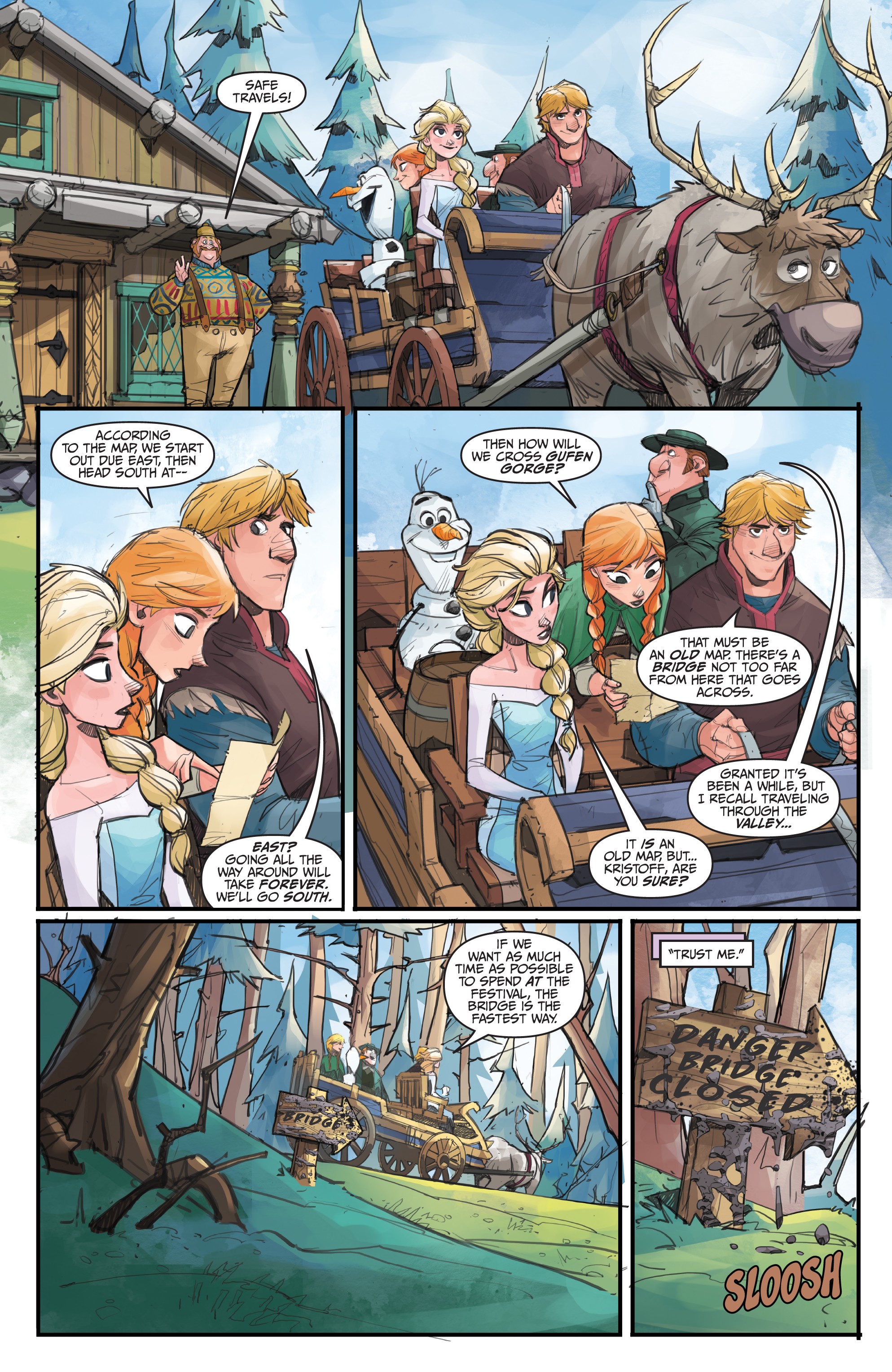 Read online Disney Frozen: Reunion Road comic -  Issue #1 - 13
