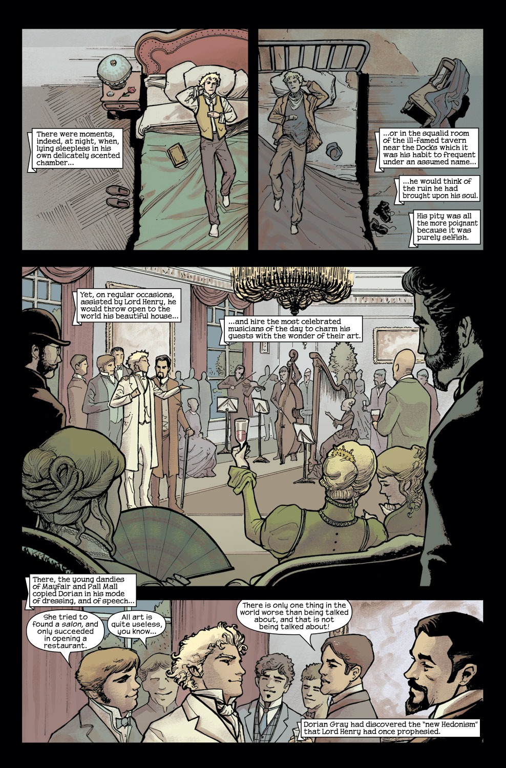 Read online Marvel Illustrated: The Picture of Dorian Gray comic -  Issue #3 - 8