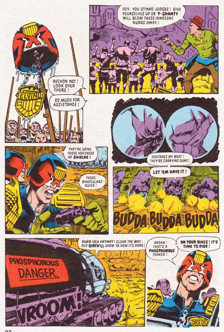 Read online Judge Dredd (1983) comic -  Issue #35 - 23