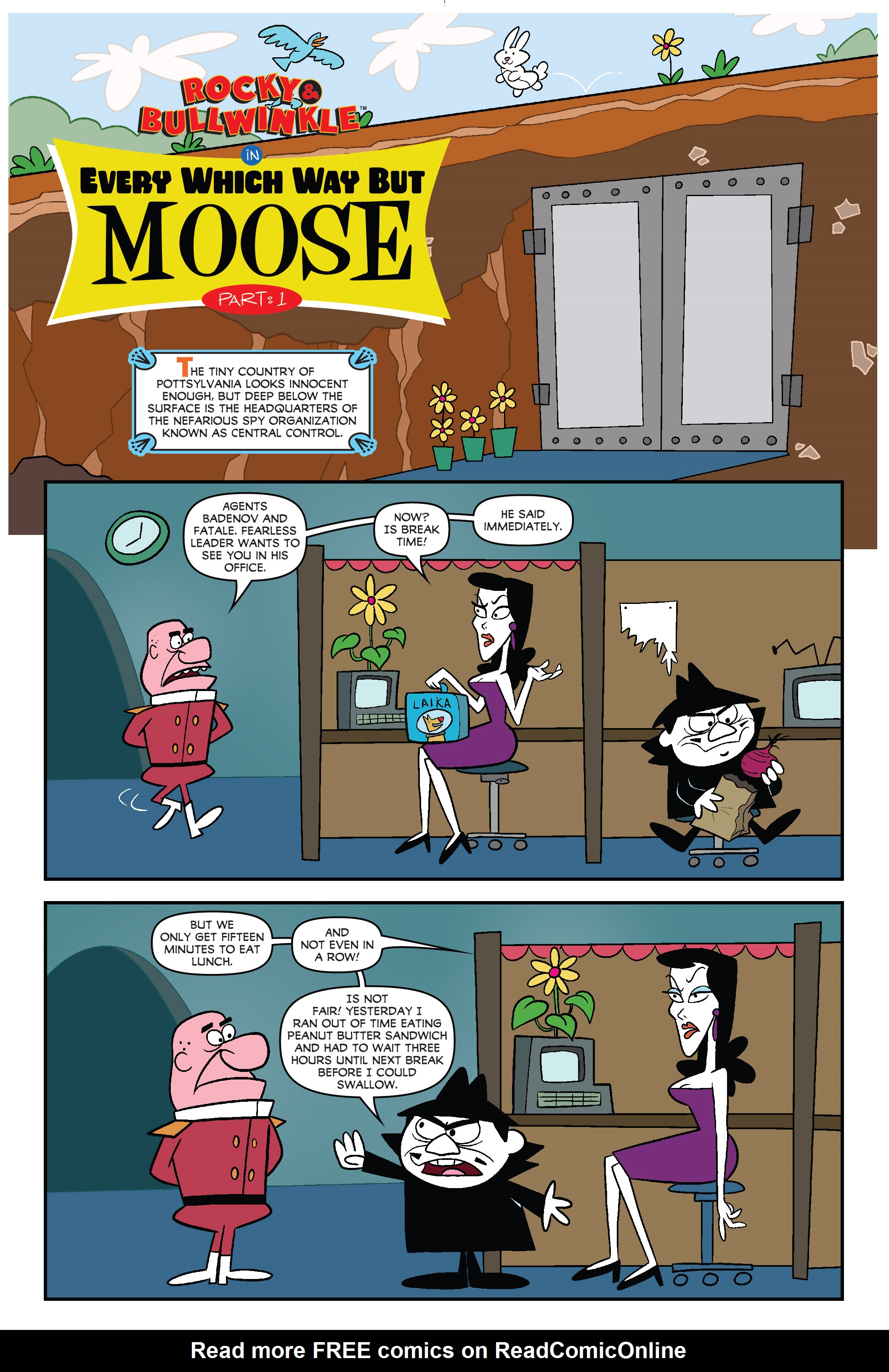 Read online The Rocky & Bullwinkle Show comic -  Issue #3 - 3