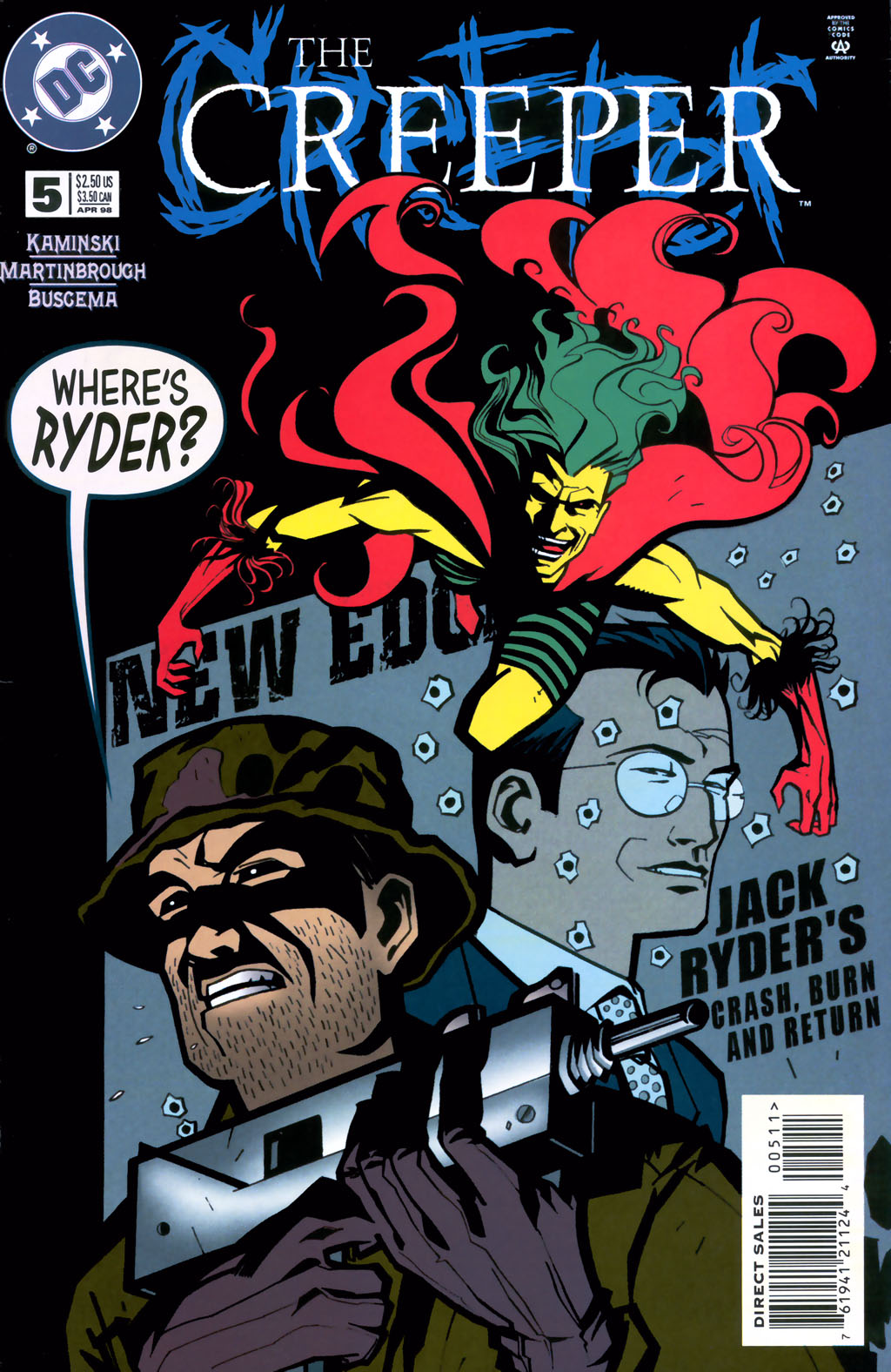 Read online The Creeper (1997) comic -  Issue #5 - 1