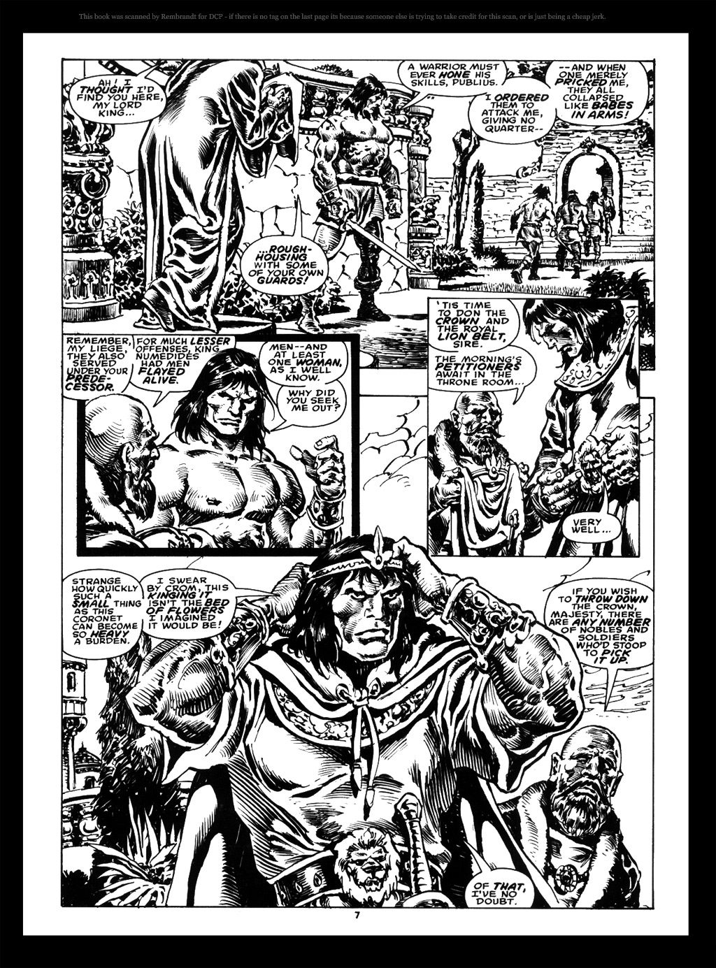 Read online The Savage Sword Of Conan comic -  Issue #214 - 8