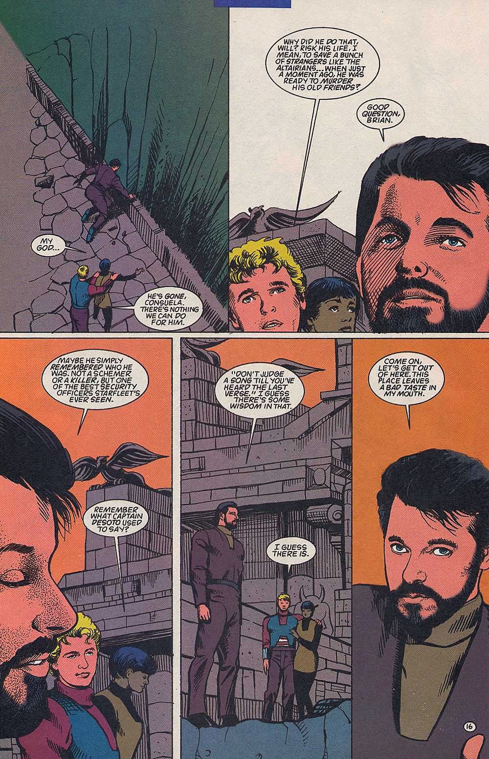 Read online Star Trek: The Next Generation (1989) comic -  Issue #70 - 16