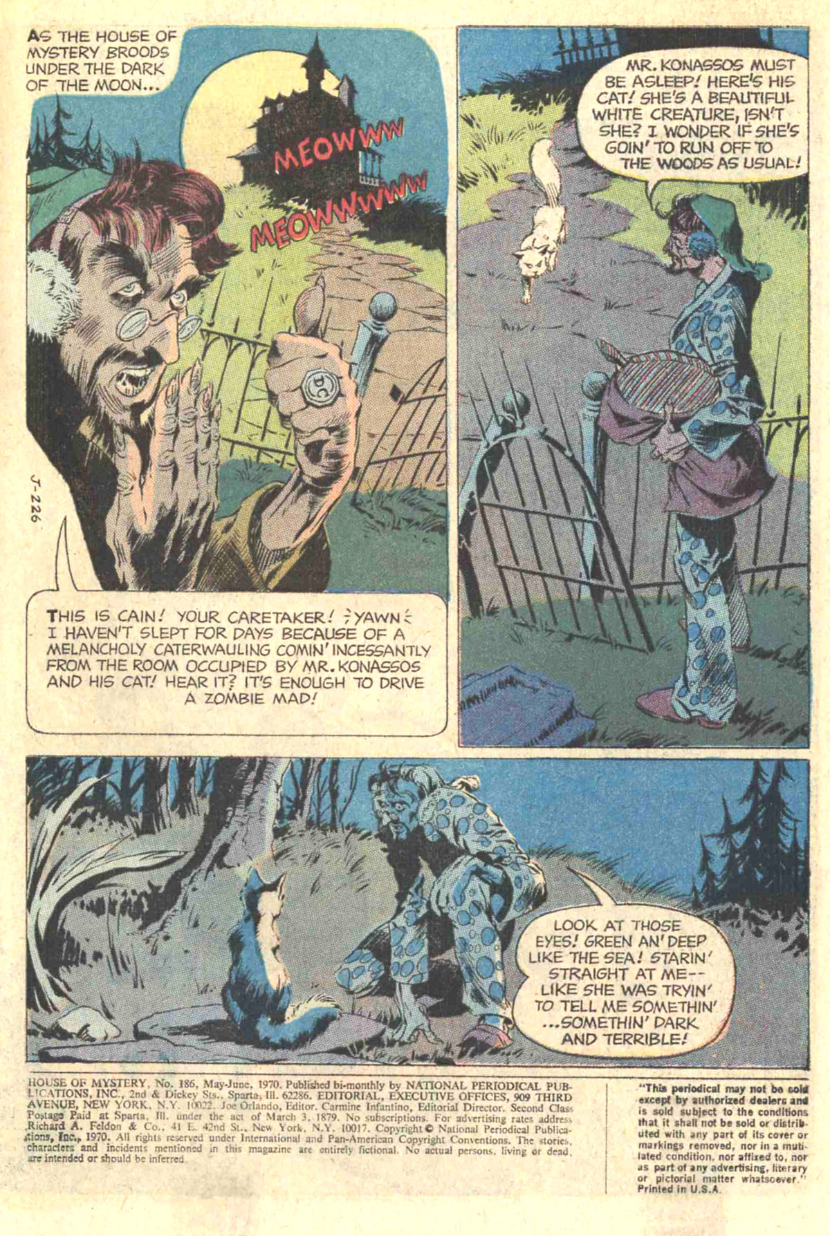 Read online House of Mystery (1951) comic -  Issue #186 - 3