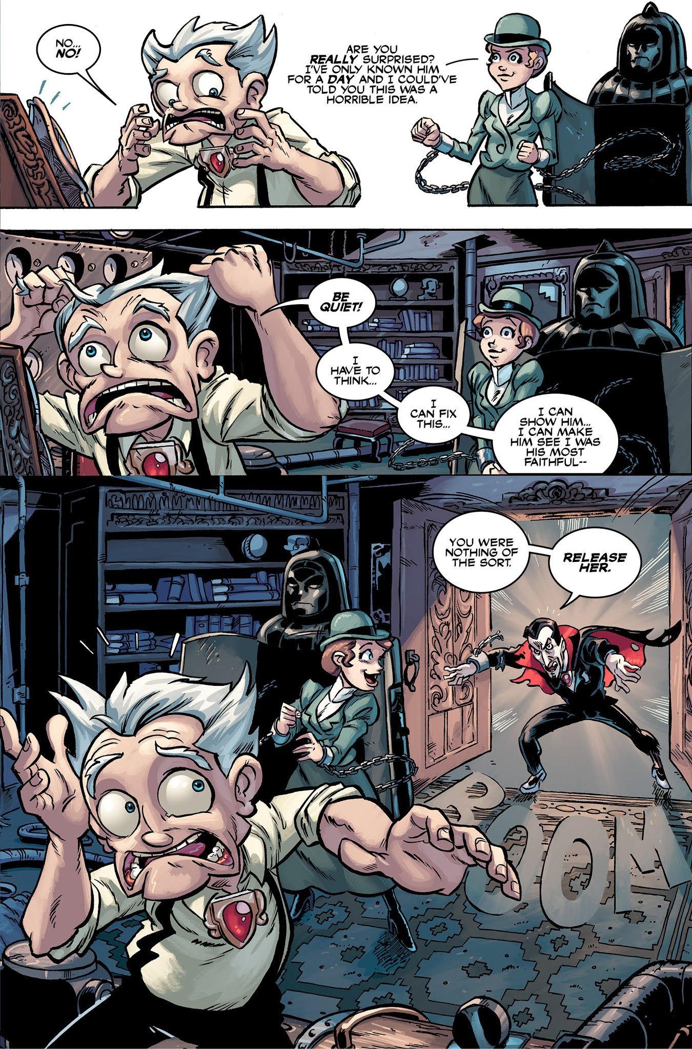 Read online Dracula the Unconquered comic -  Issue #2 - 21