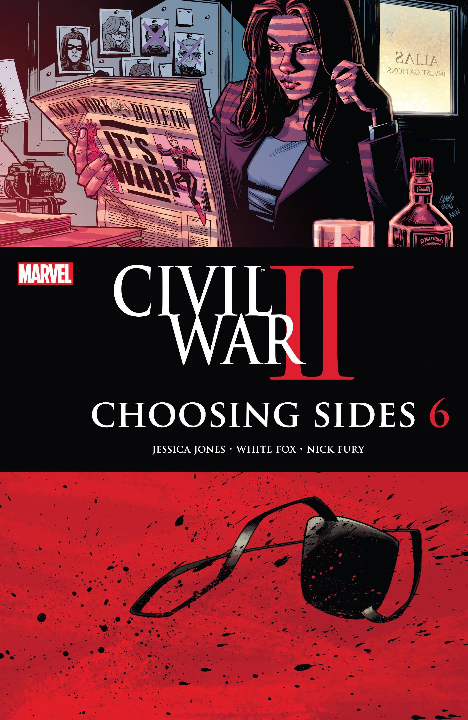 Read online Civil War II: Choosing Sides comic -  Issue #6 - 1