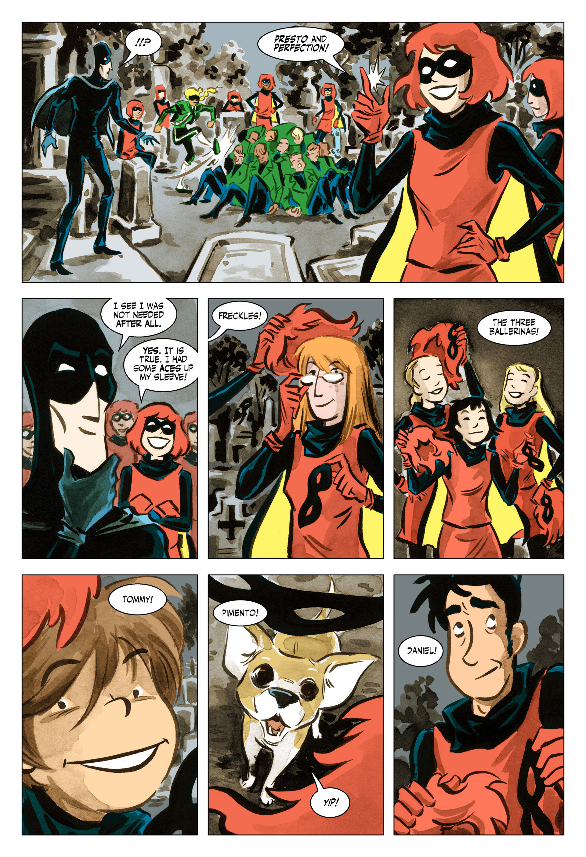 Read online Bandette (2012) comic -  Issue #4 - 18