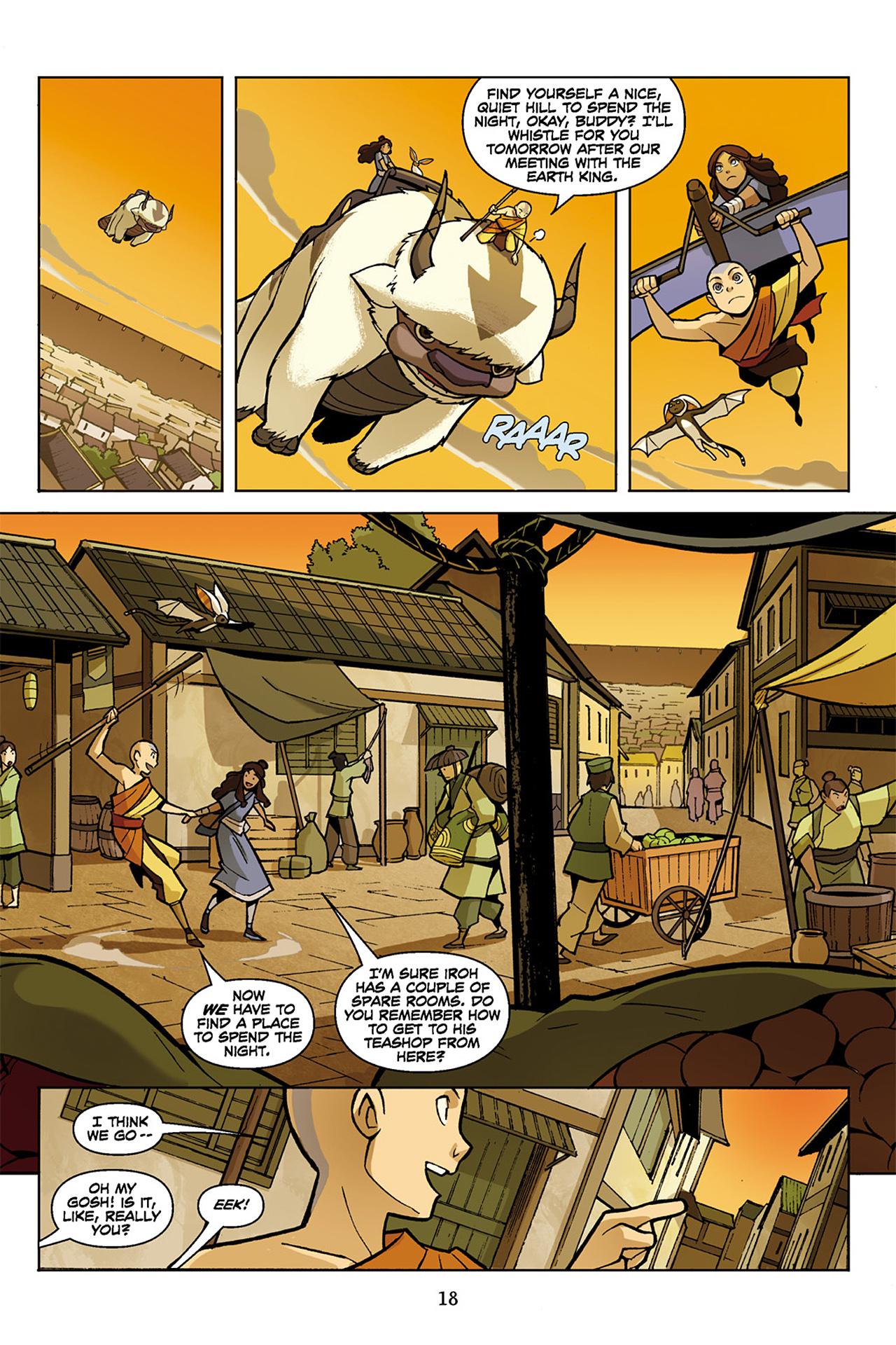 Read online Nickelodeon Avatar: The Last Airbender - The Promise comic -  Issue # Part 2 - 19