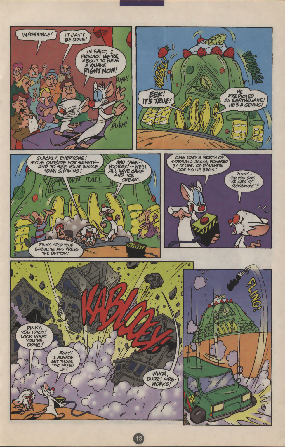 Read online Pinky and The Brain comic -  Issue #22 - 11