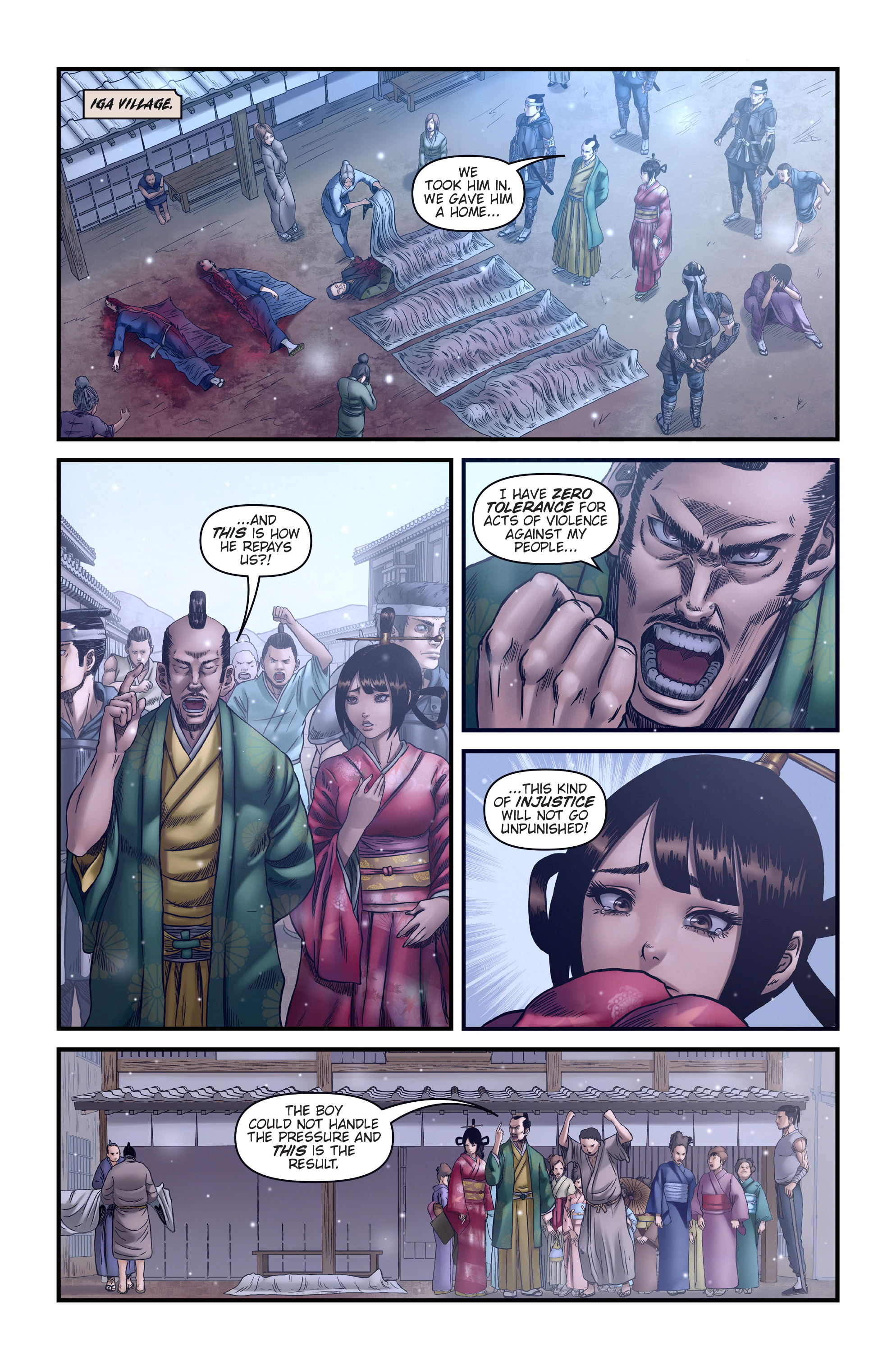 Read online Honor and Curse comic -  Issue #5 - 3