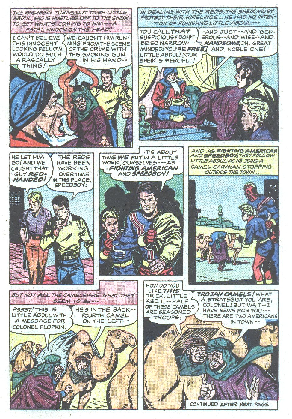 Read online Fighting American (1954) comic -  Issue #7 - 7