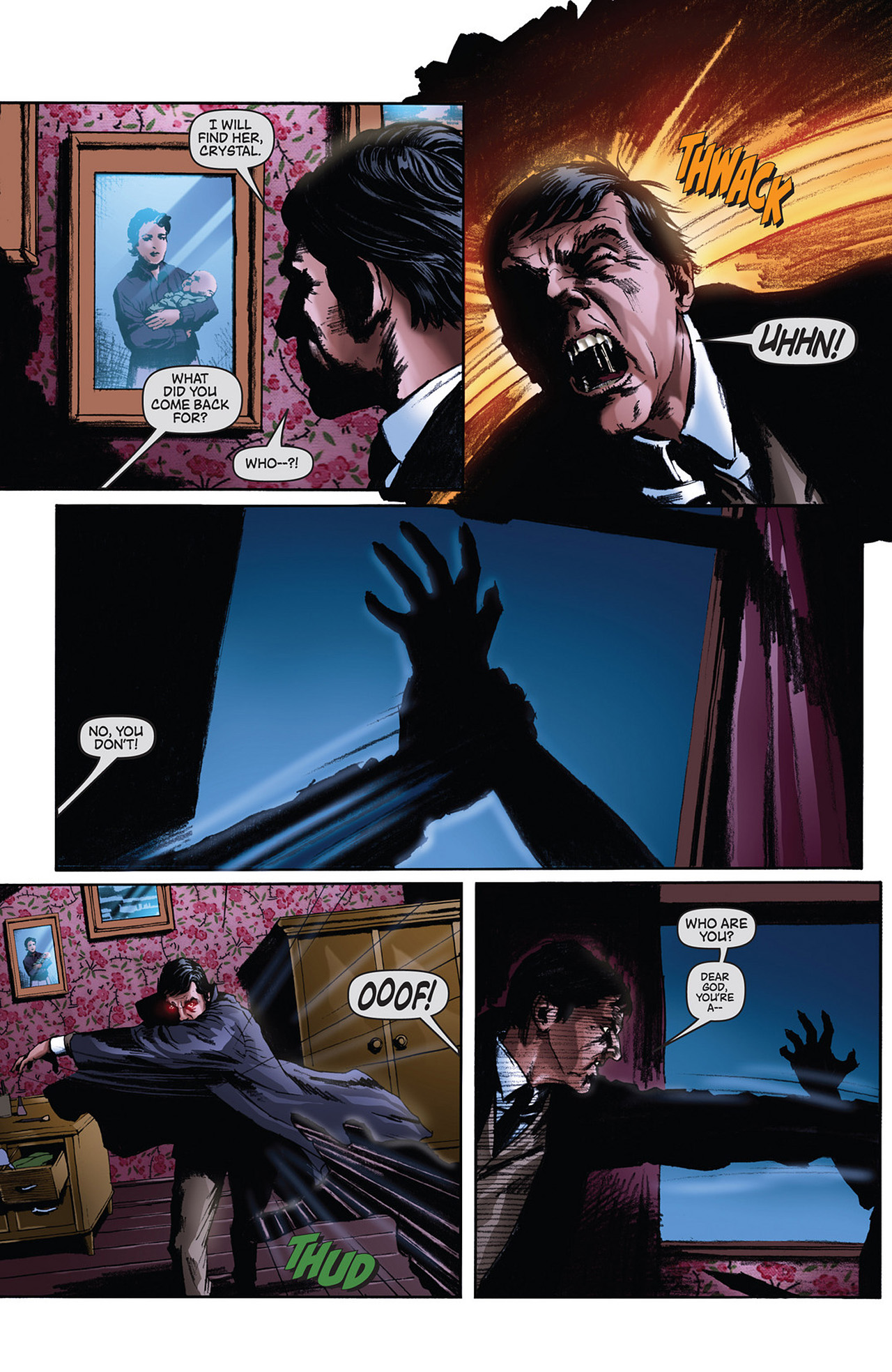 Read online Dark Shadows/Vampirella comic -  Issue #1 - 21