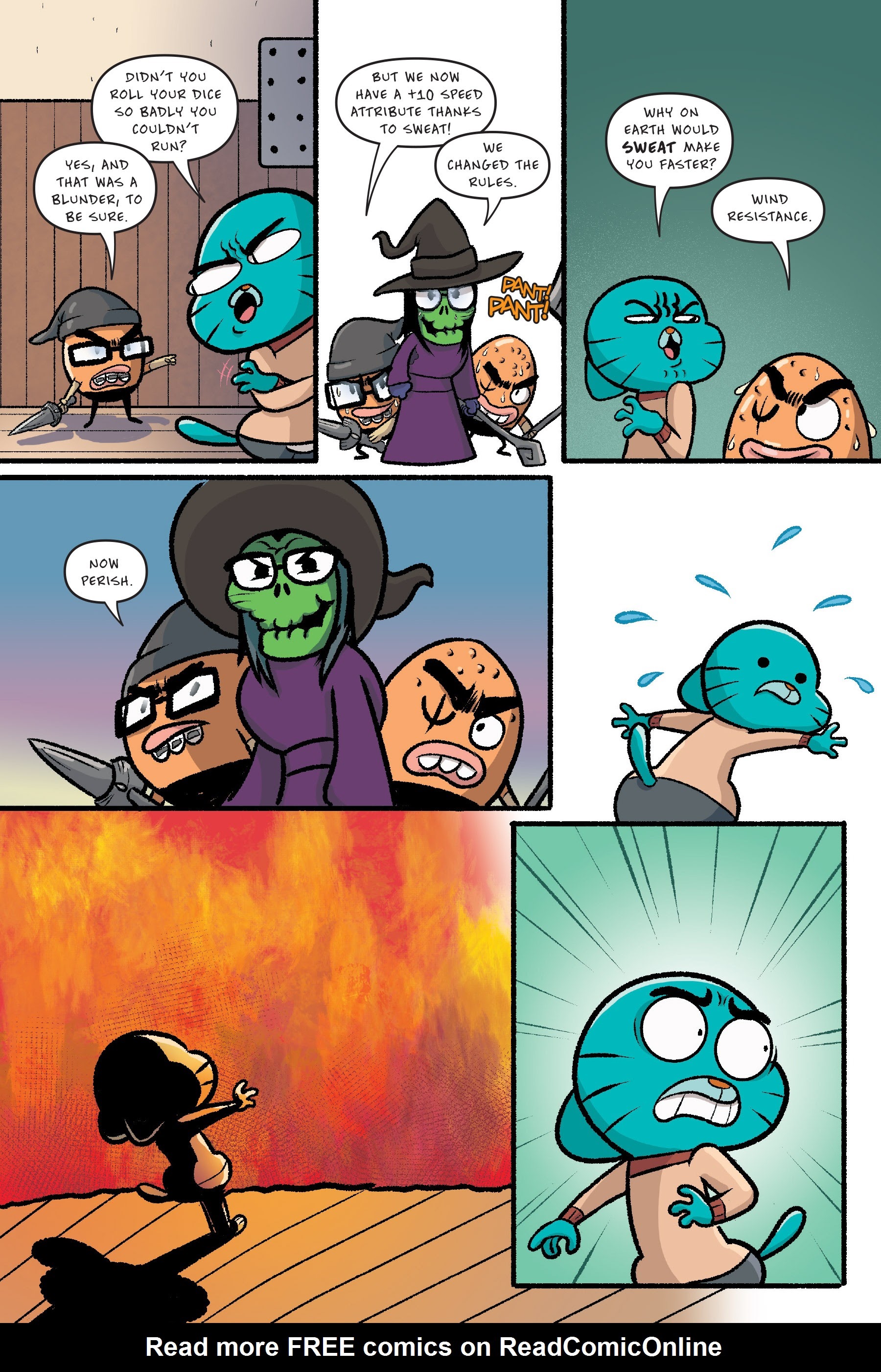 Read online The Amazing World of Gumball: The Storm comic -  Issue # TPB - 120