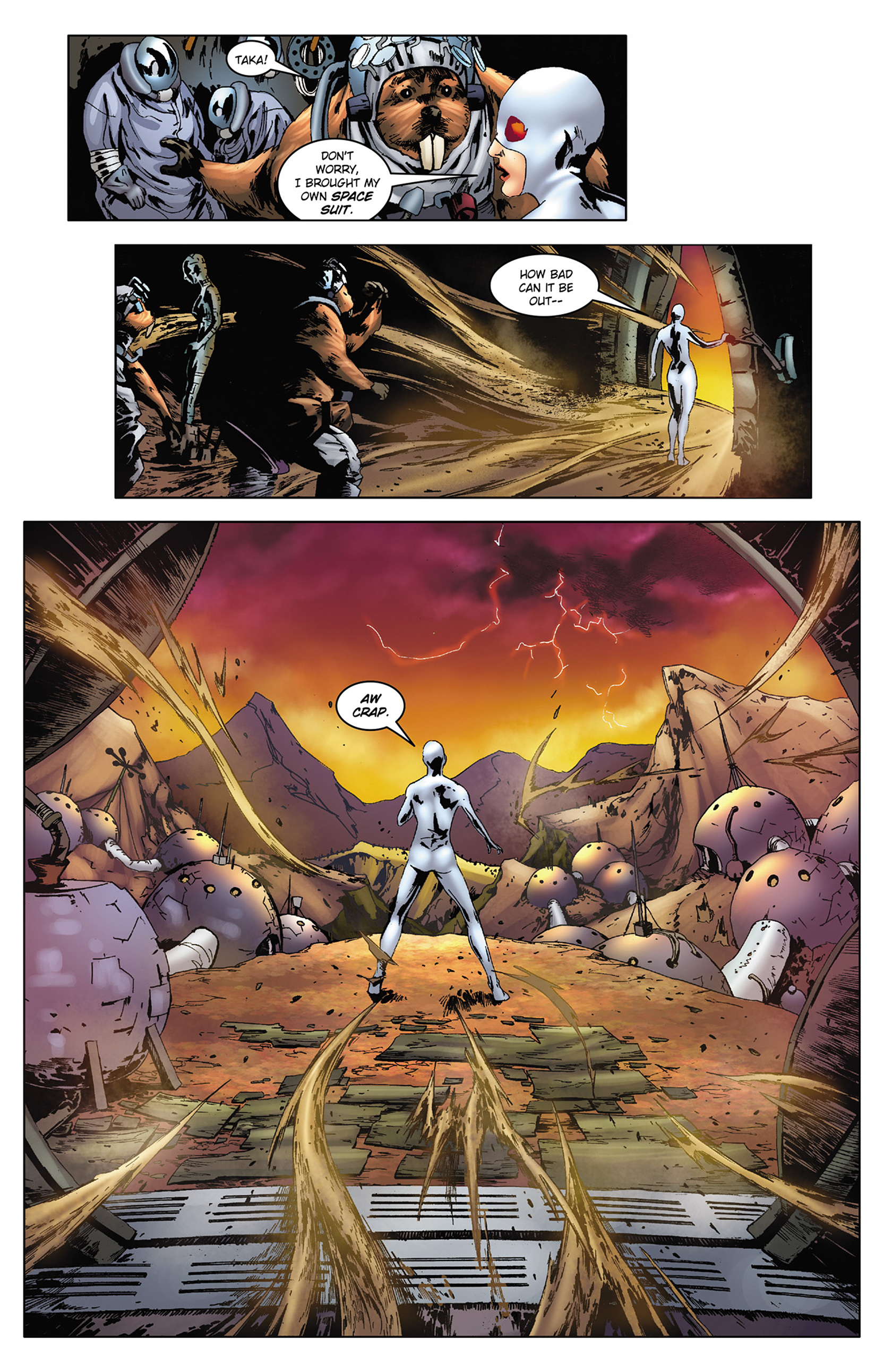 Read online Solar: Man of the Atom (2014) comic -  Issue #6 - 13