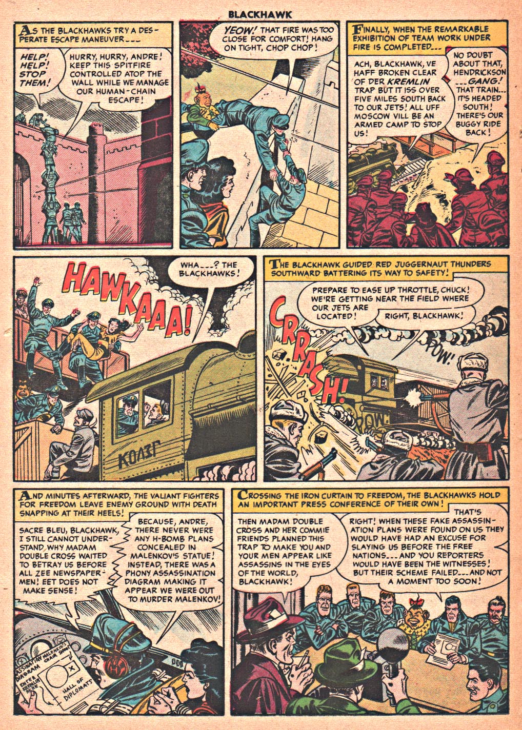Read online Blackhawk (1957) comic -  Issue #83 - 24