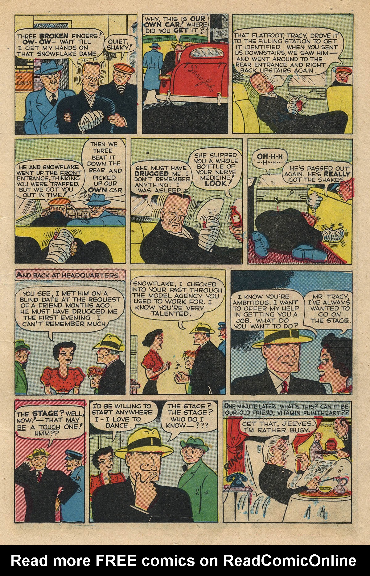Read online Dick Tracy comic -  Issue #31 - 13