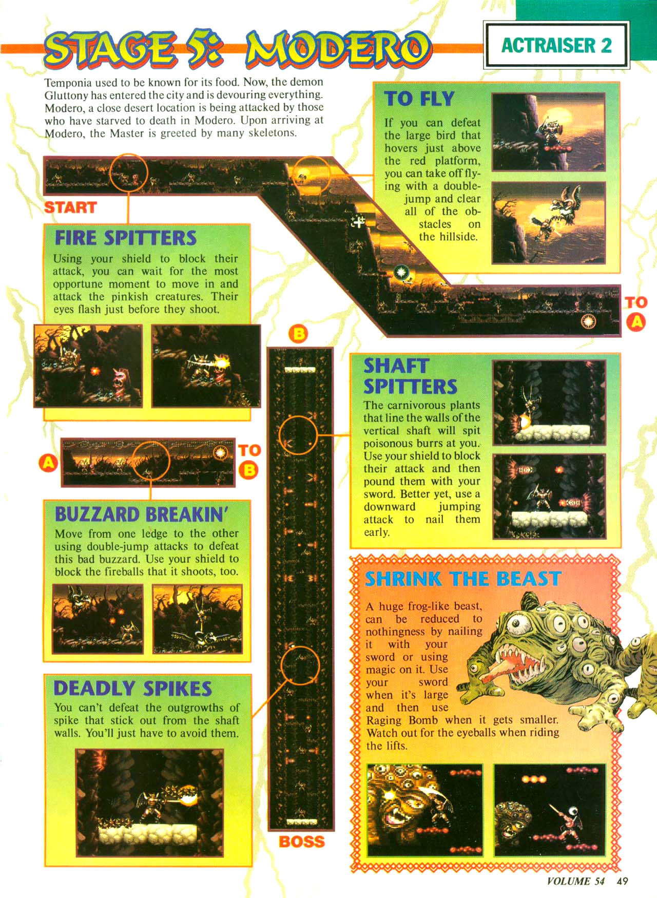 Read online Nintendo Power comic -  Issue #54 - 52