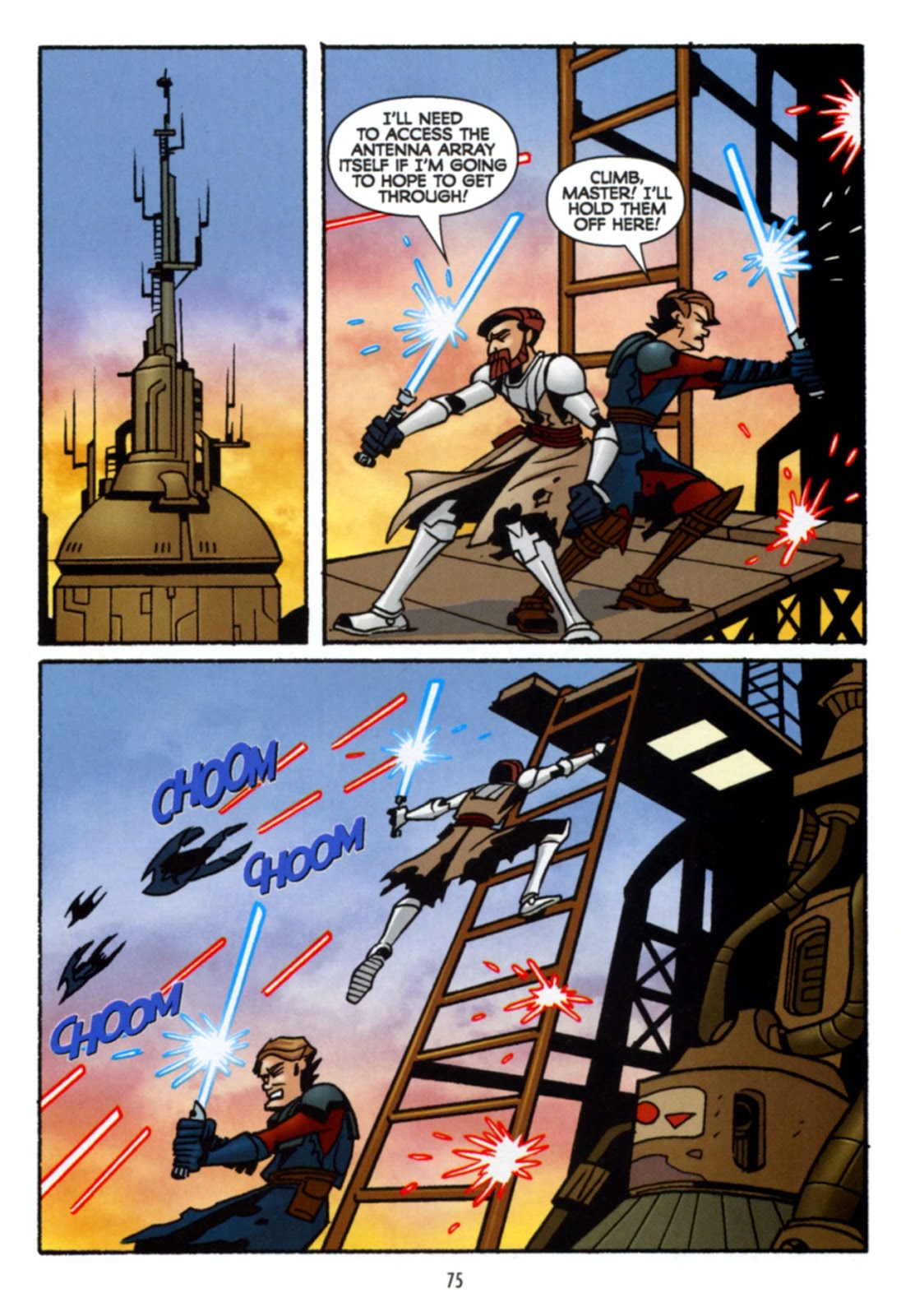Star Wars: The Clone Wars - The Wind Raiders of Taloraan issue Full - Page 74