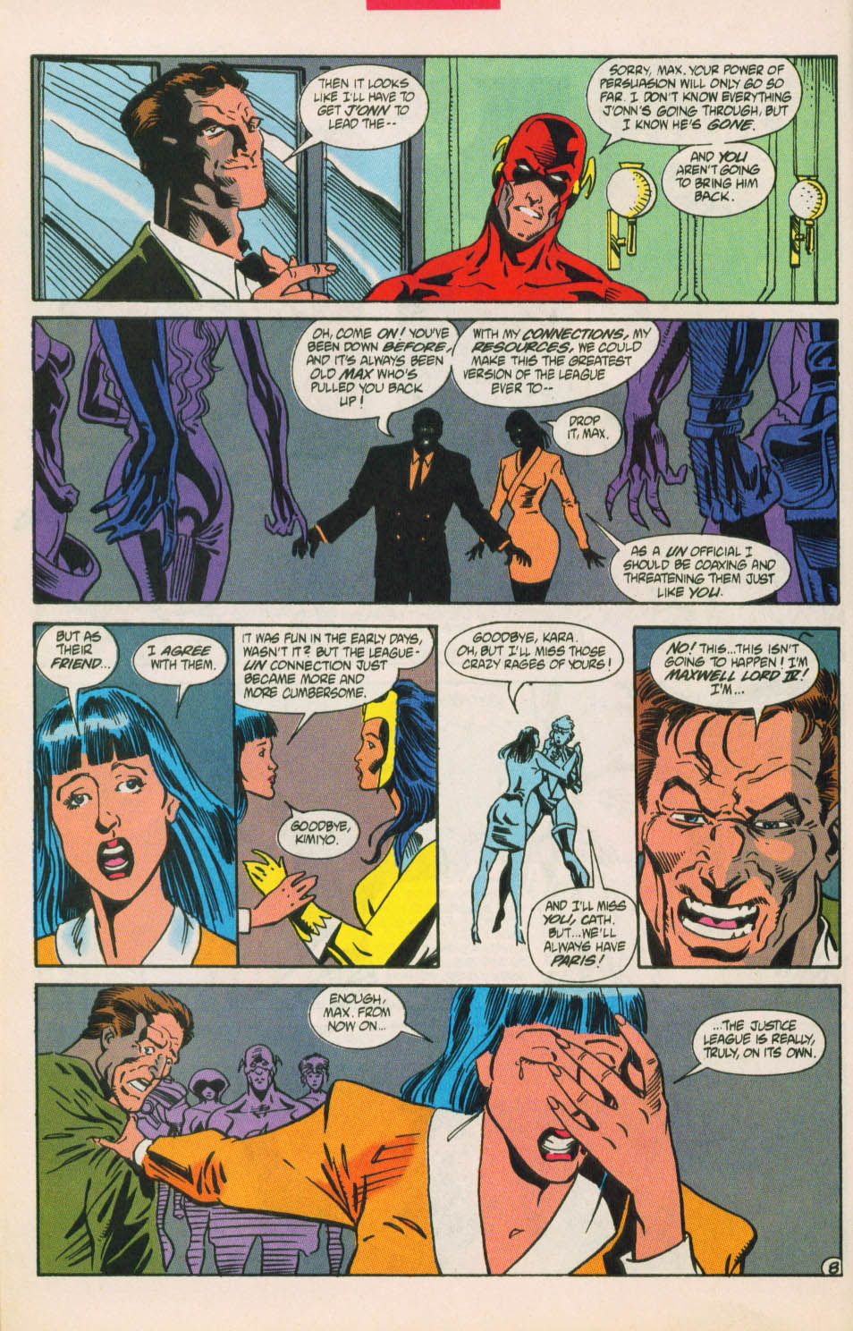 Read online Justice League International (1993) comic -  Issue #67 - 9