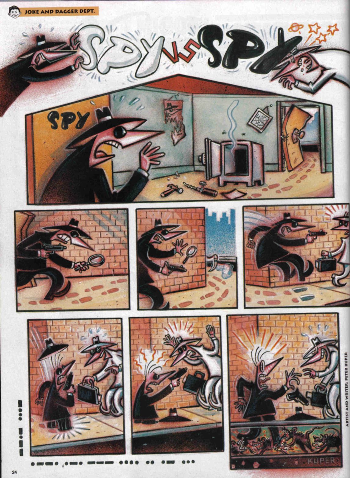 Read online Spy vs. Spy: The Complete Casebook comic -  Issue # TPB - 435