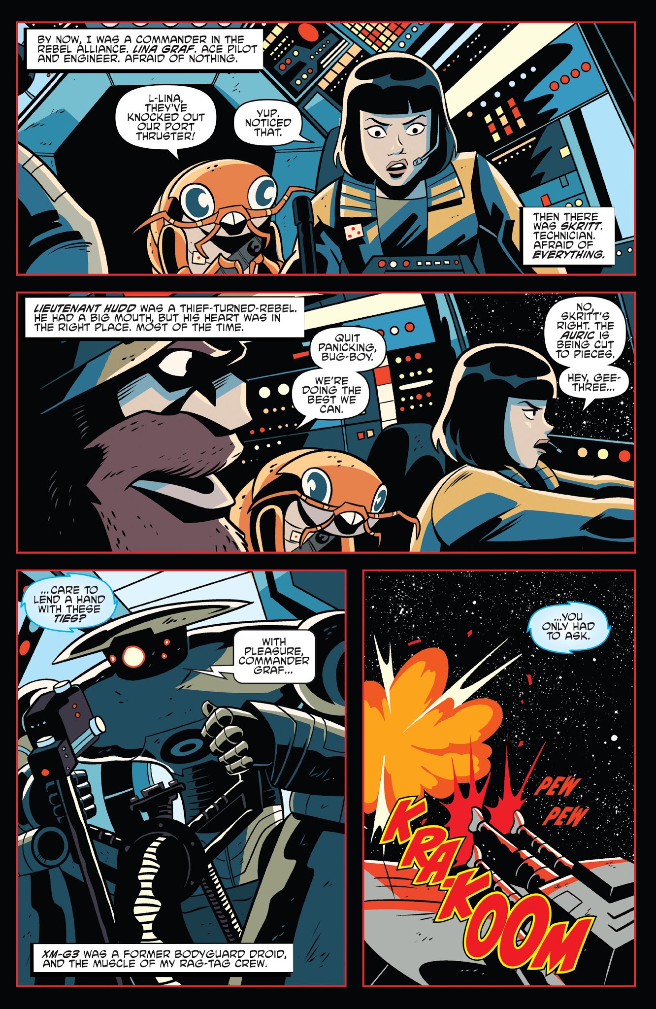 Read online Star Wars Adventures: Tales From Vader's Castle comic -  Issue #1 - 4