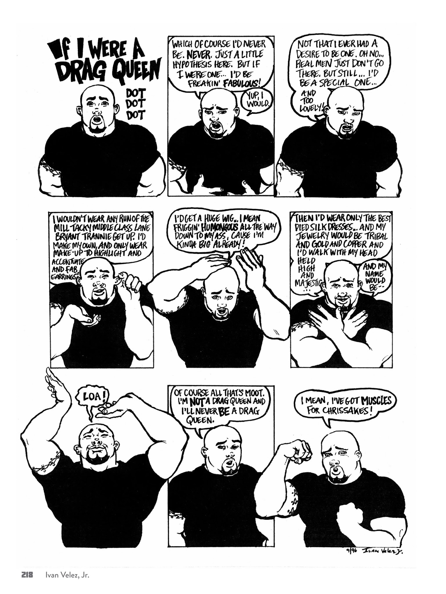 Read online No Straight Lines: Four Decades of Queer Comics comic -  Issue # TPB - 231