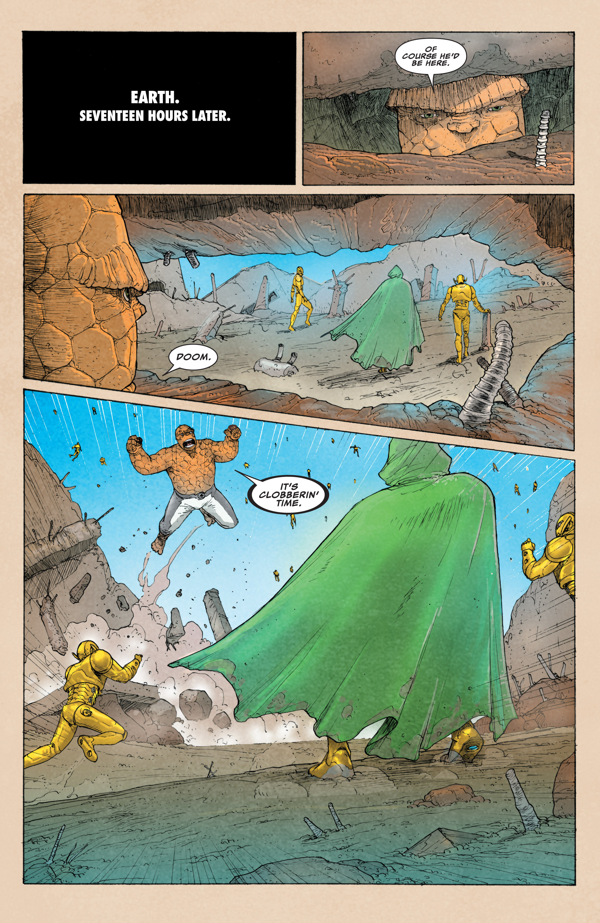 Read online Fantastic Four (2013) comic -  Issue #5AU - 13