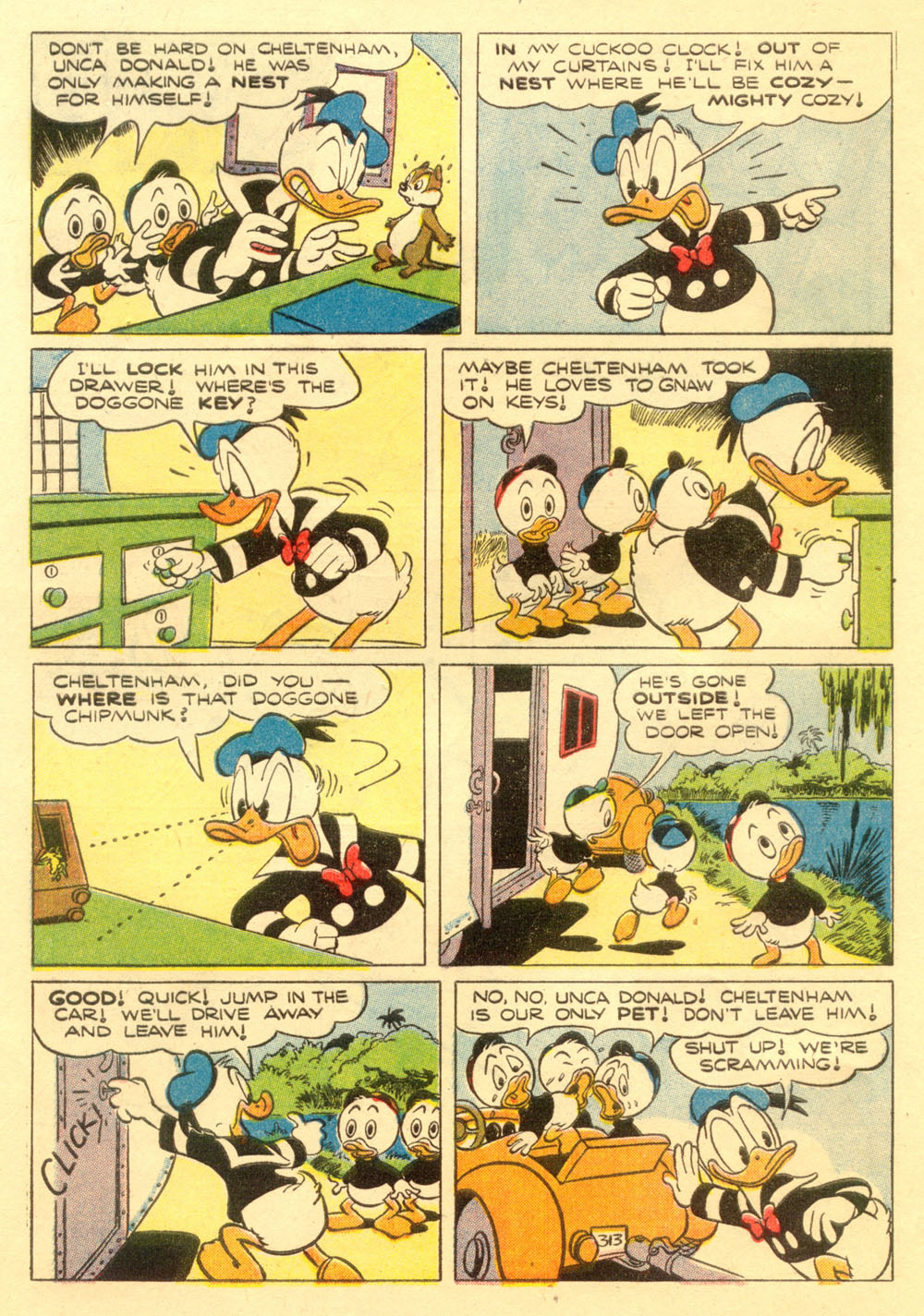 Read online Walt Disney's Comics and Stories comic -  Issue #168 - 4