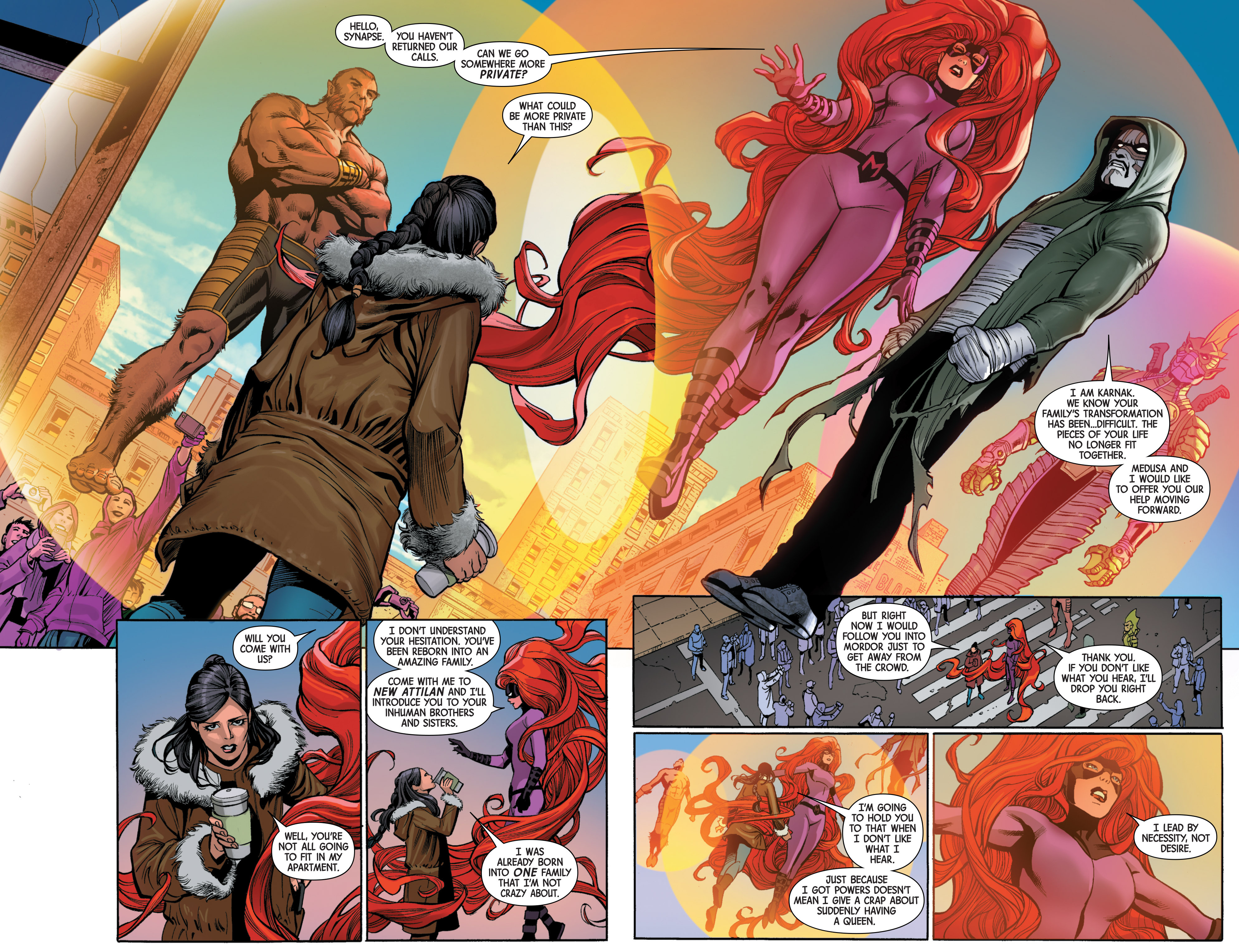 Read online Uncanny Avengers [II] comic -  Issue #6 - 8