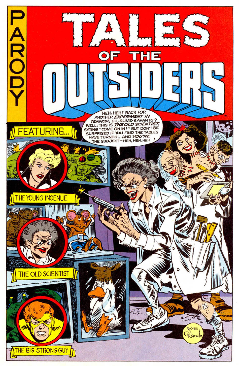 Read online The Outsiders (1985) comic -  Issue #22 - 24