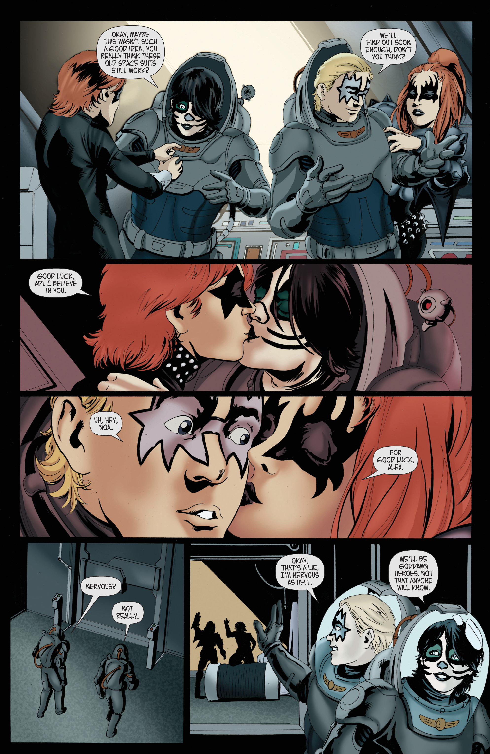 Read online KISS comic -  Issue #6 - 13