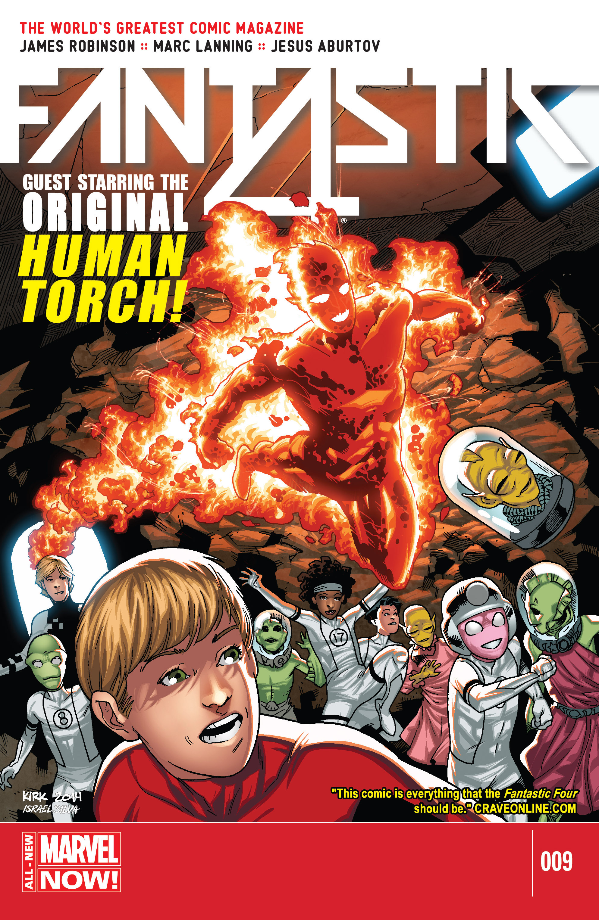 Read online Fantastic Four (2014) comic -  Issue #9 - 1