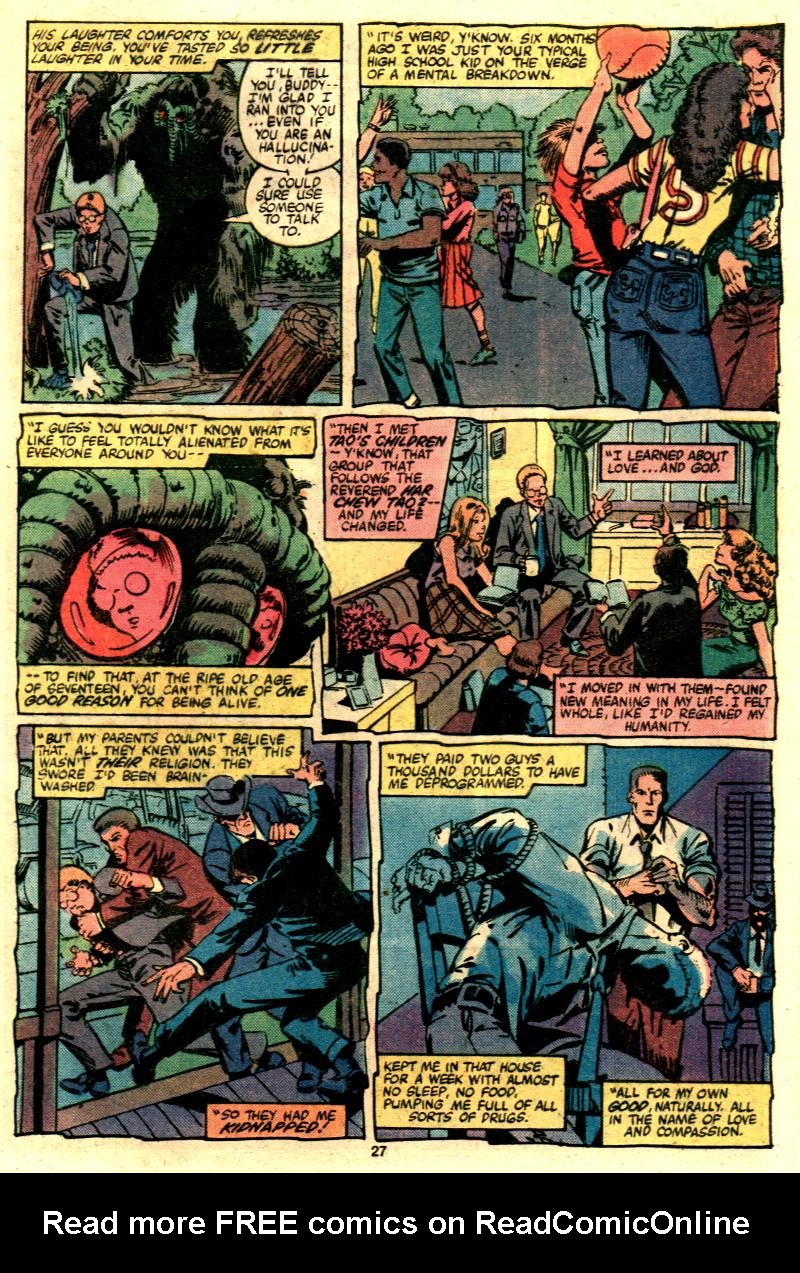 Read online Man-Thing (1979) comic -  Issue #9 - 21