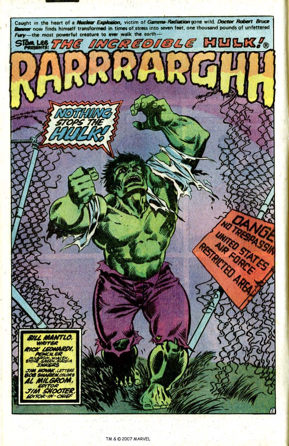Read online The Incredible Hulk Annual comic -  Issue #10 - 4