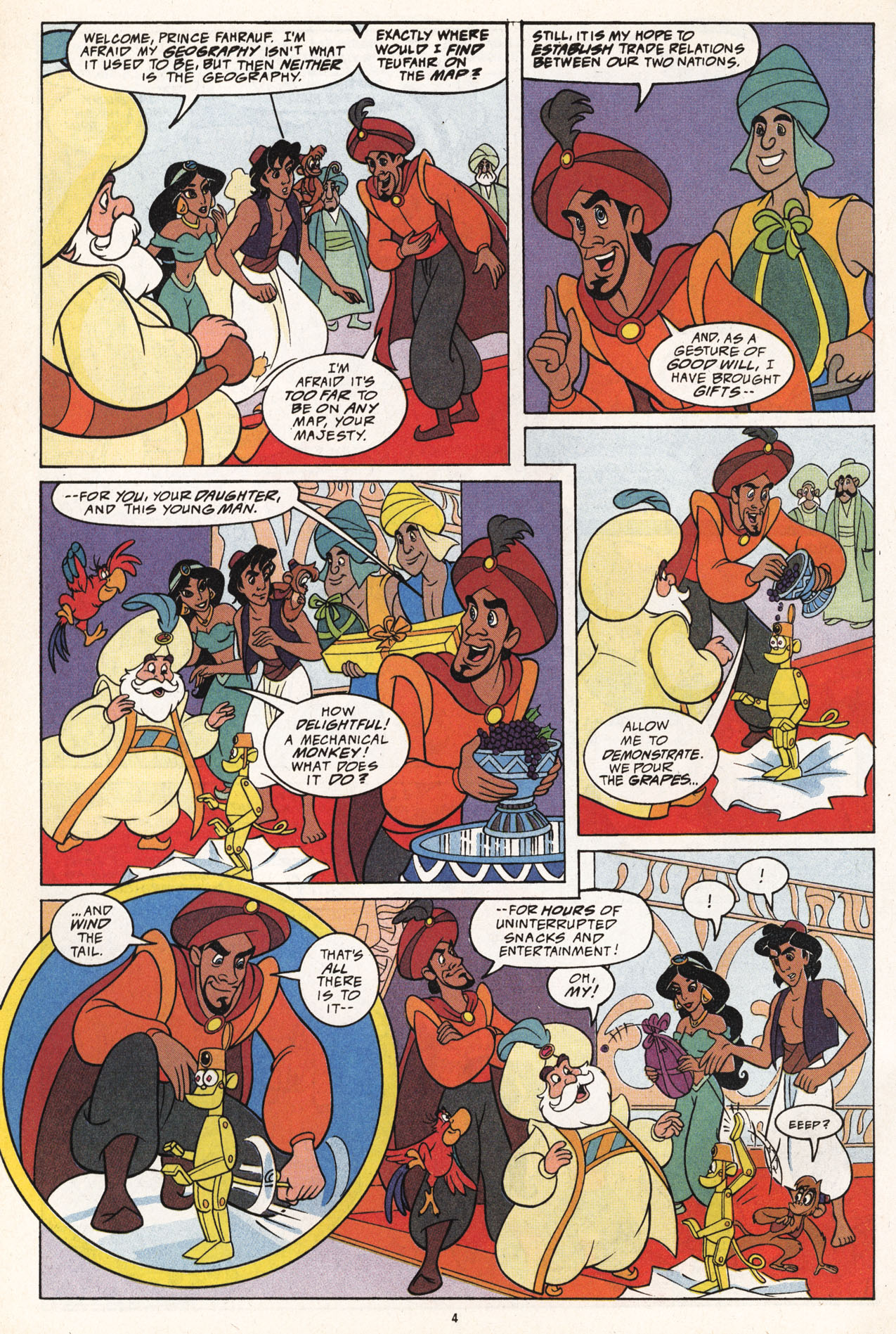 Read online Disney's Aladdin comic -  Issue #3 - 6