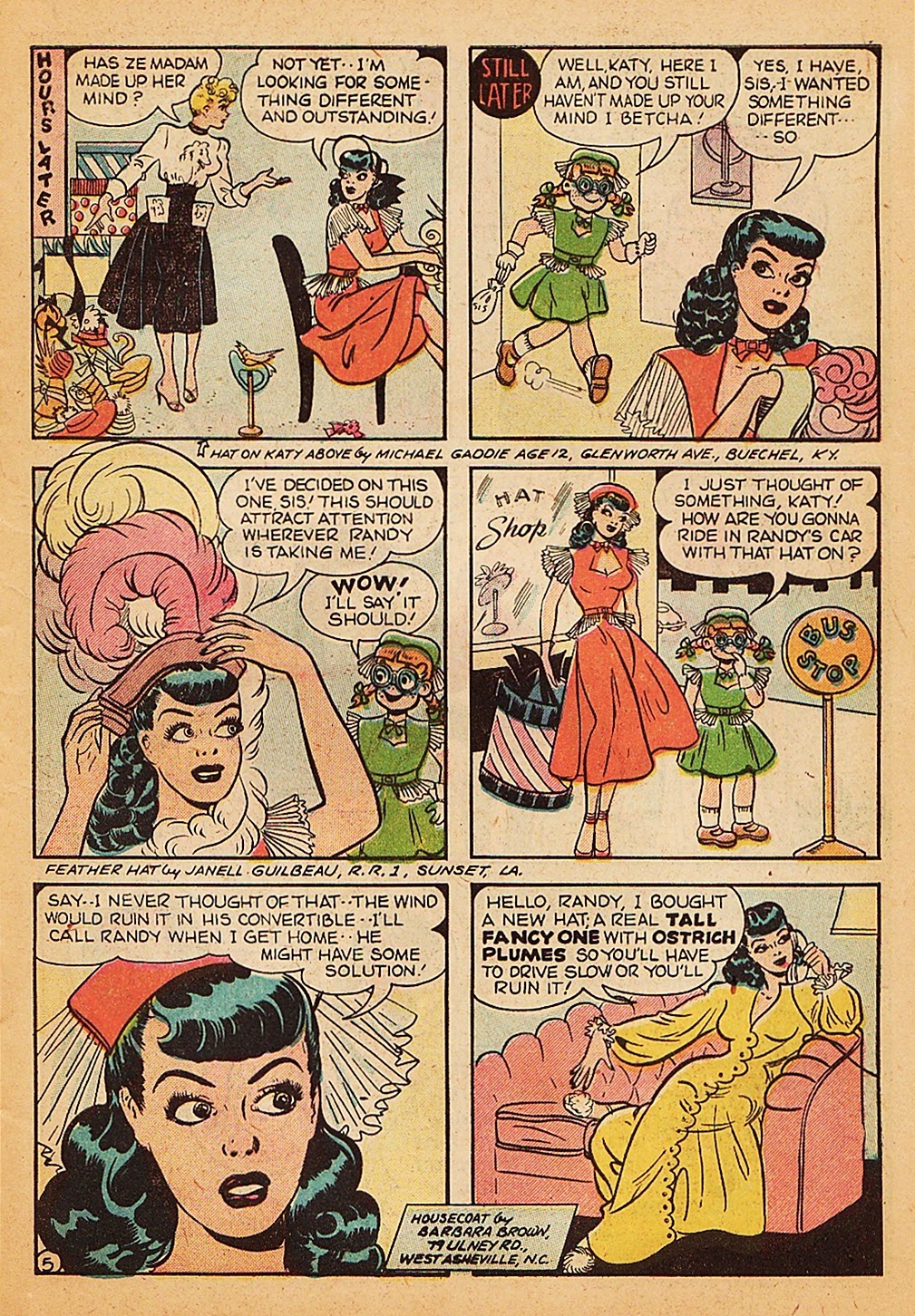 Read online Katy Keene (1949) comic -  Issue #2 - 7