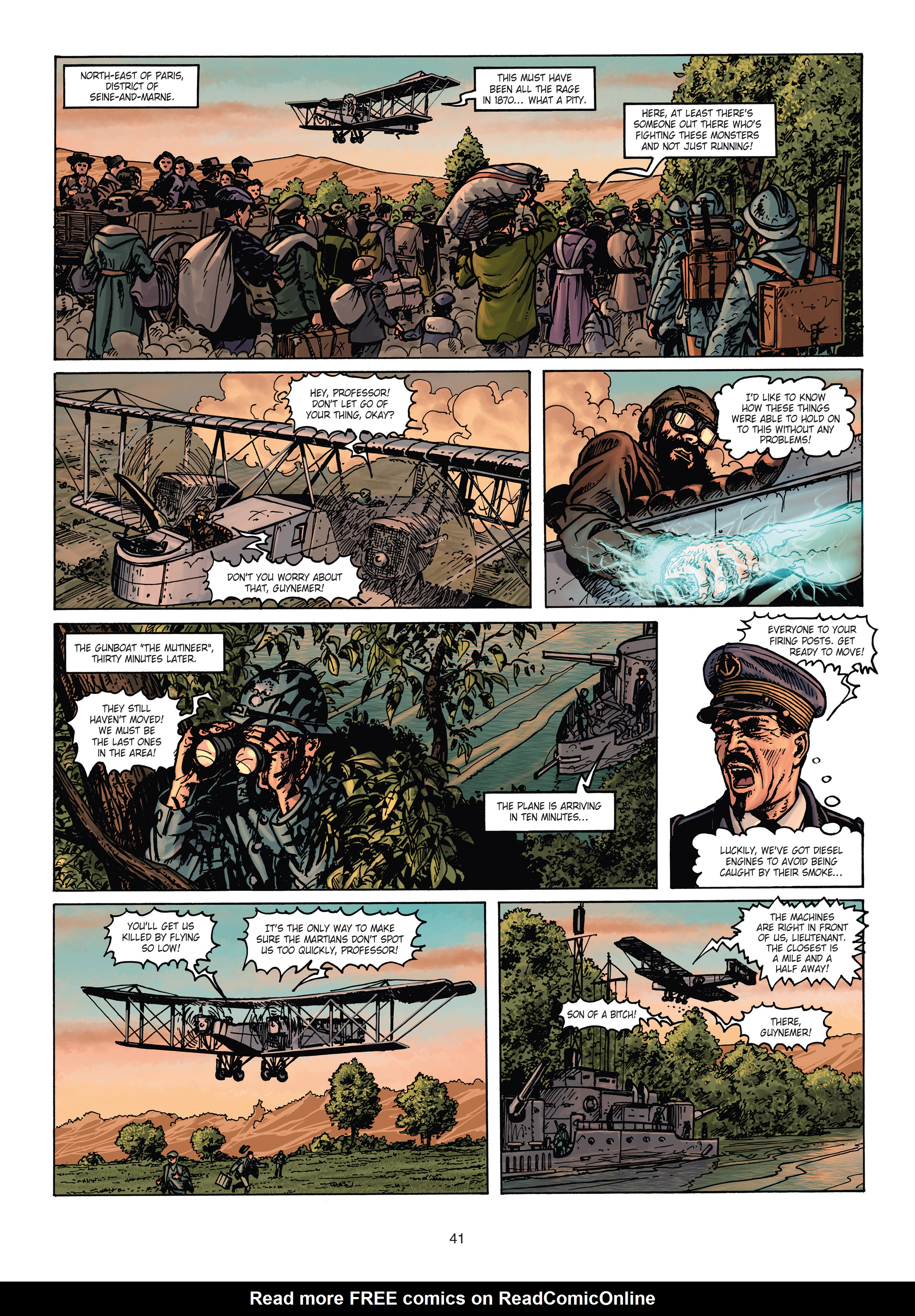 Read online War of the World War One Vol. 3: The Monsters from Mars comic -  Issue # Full - 41
