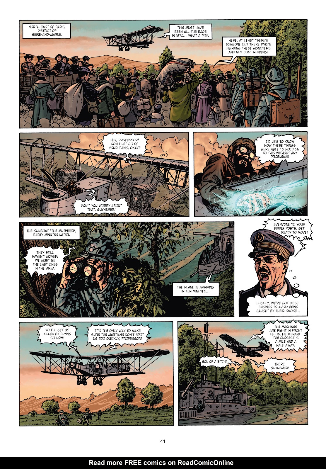 War of the World War One Vol. 3: The Monsters from Mars issue Full - Page 41