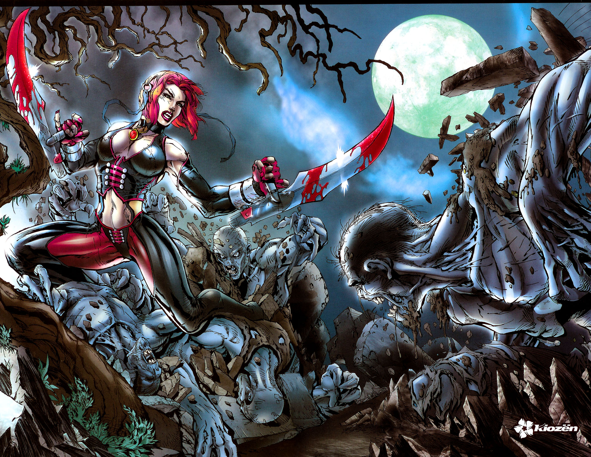Read online BloodRayne: Seeds of Sin comic -  Issue # Full - 25