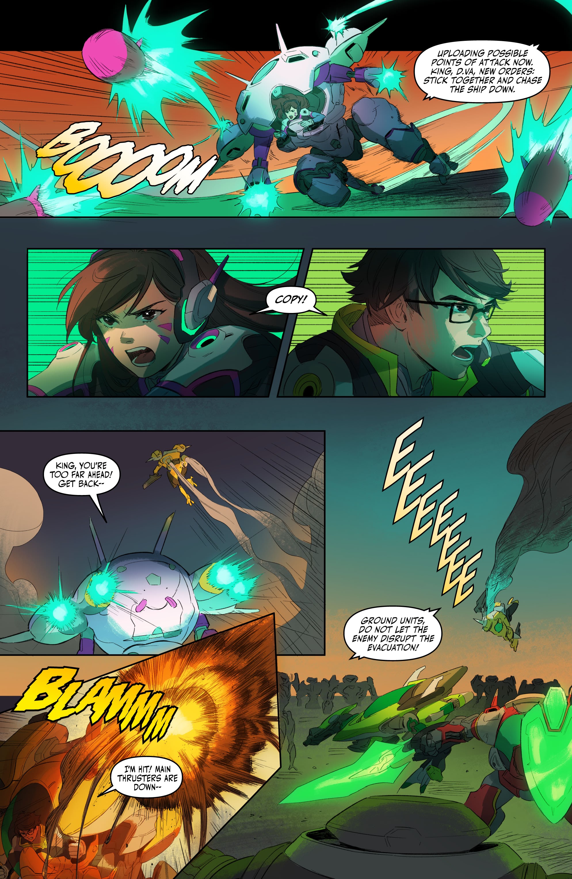 Read online Overwatch: New Blood comic -  Issue #5 - 10