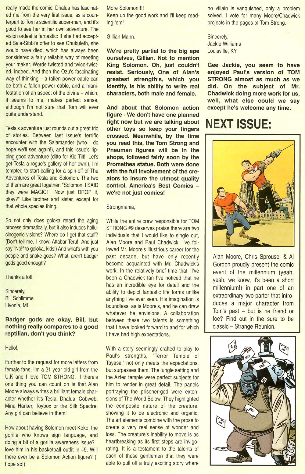 Read online Tom Strong comic -  Issue #10 - 27